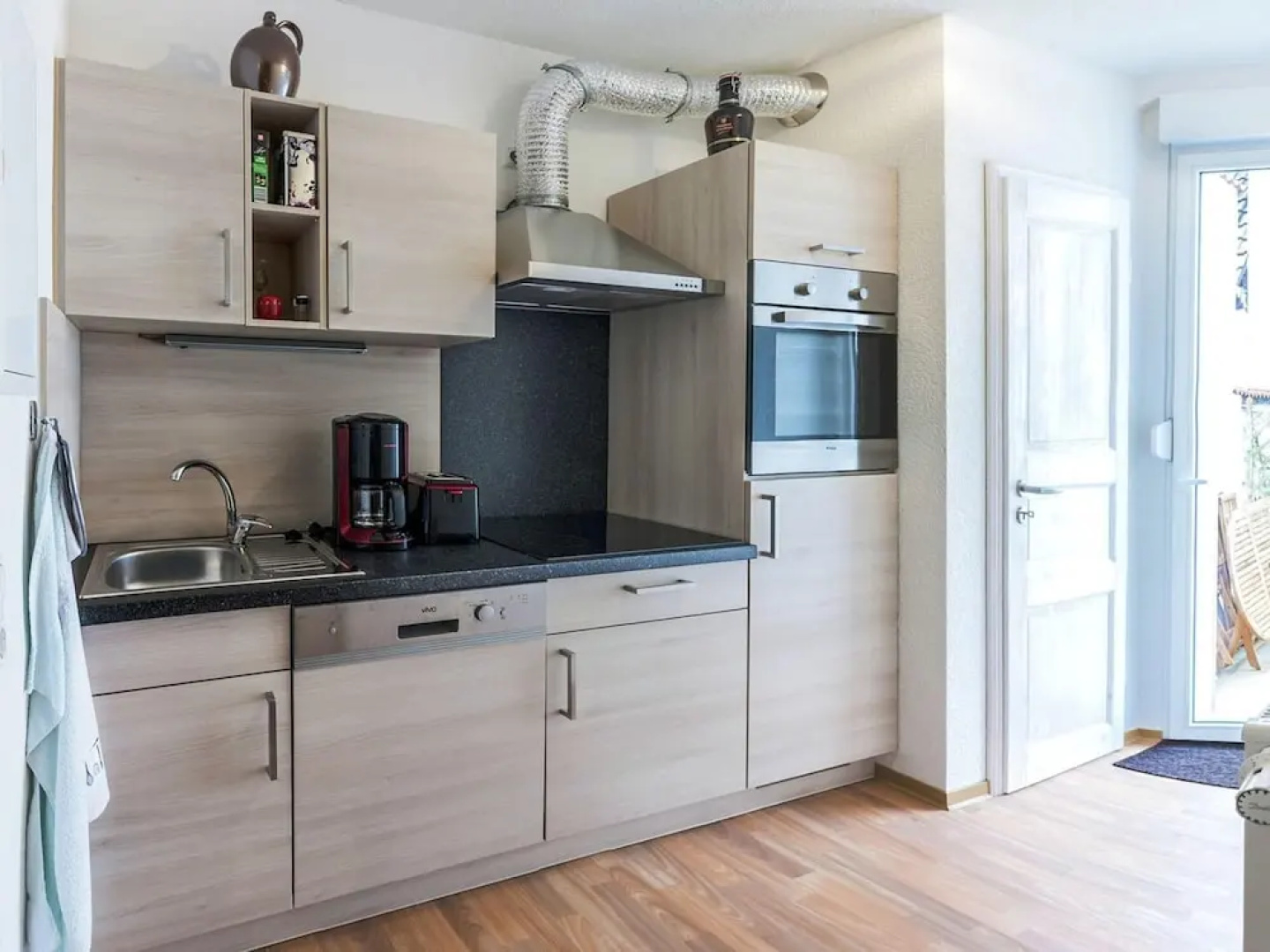 Bright, Modernly Furnished Ground-floor Apartment With Terrace in Thale