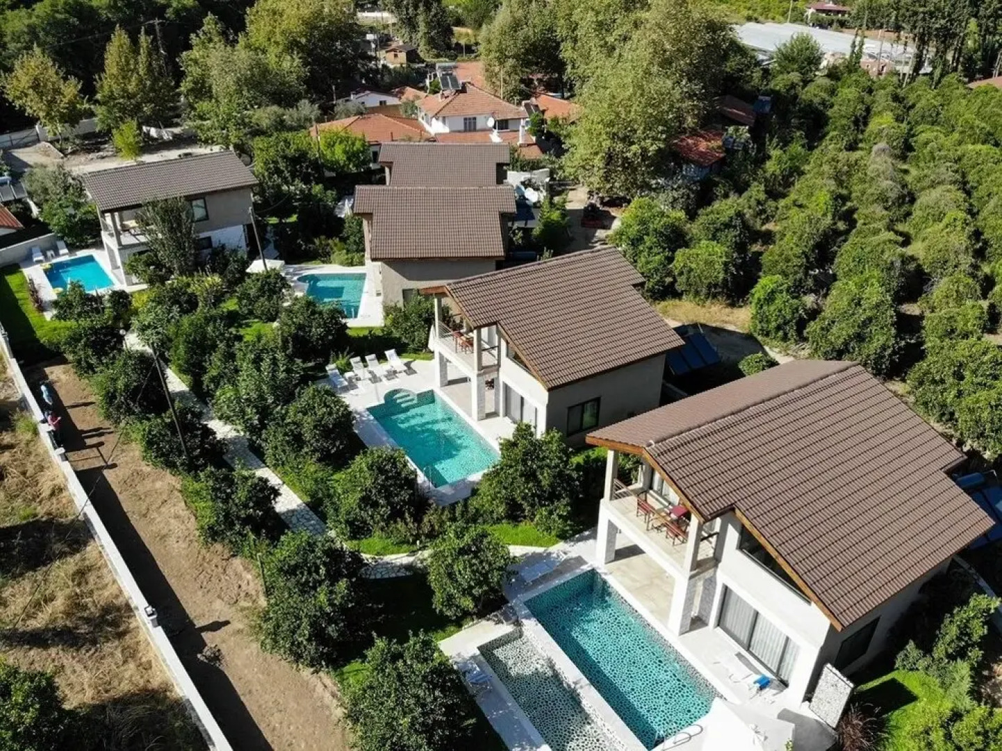 Fethiye'de Ozel Havuzlu Luks Villa Orange