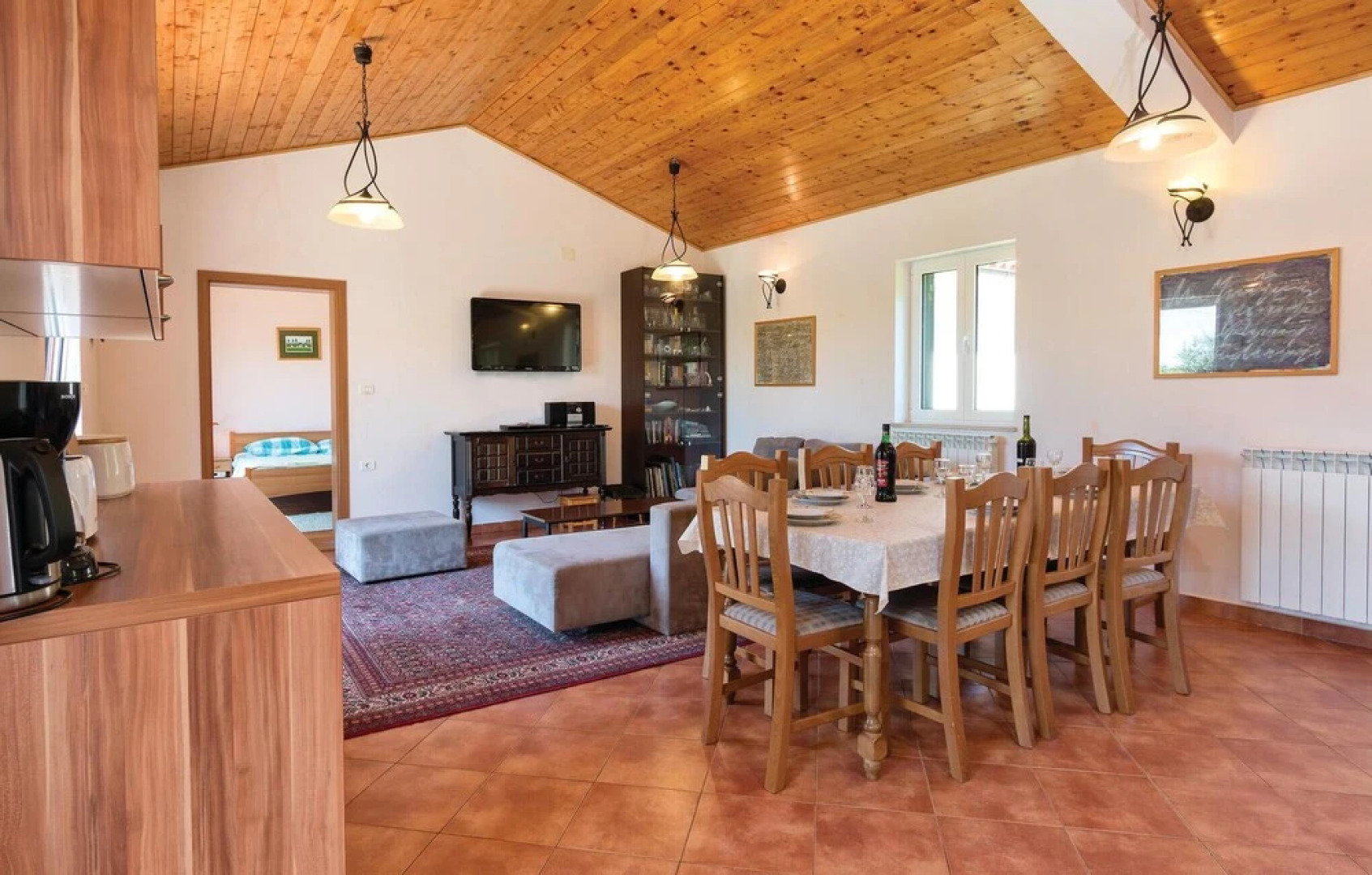 Nice Home in Liznjan with Outdoor Swimming Pool, Hot Tub & Sauna