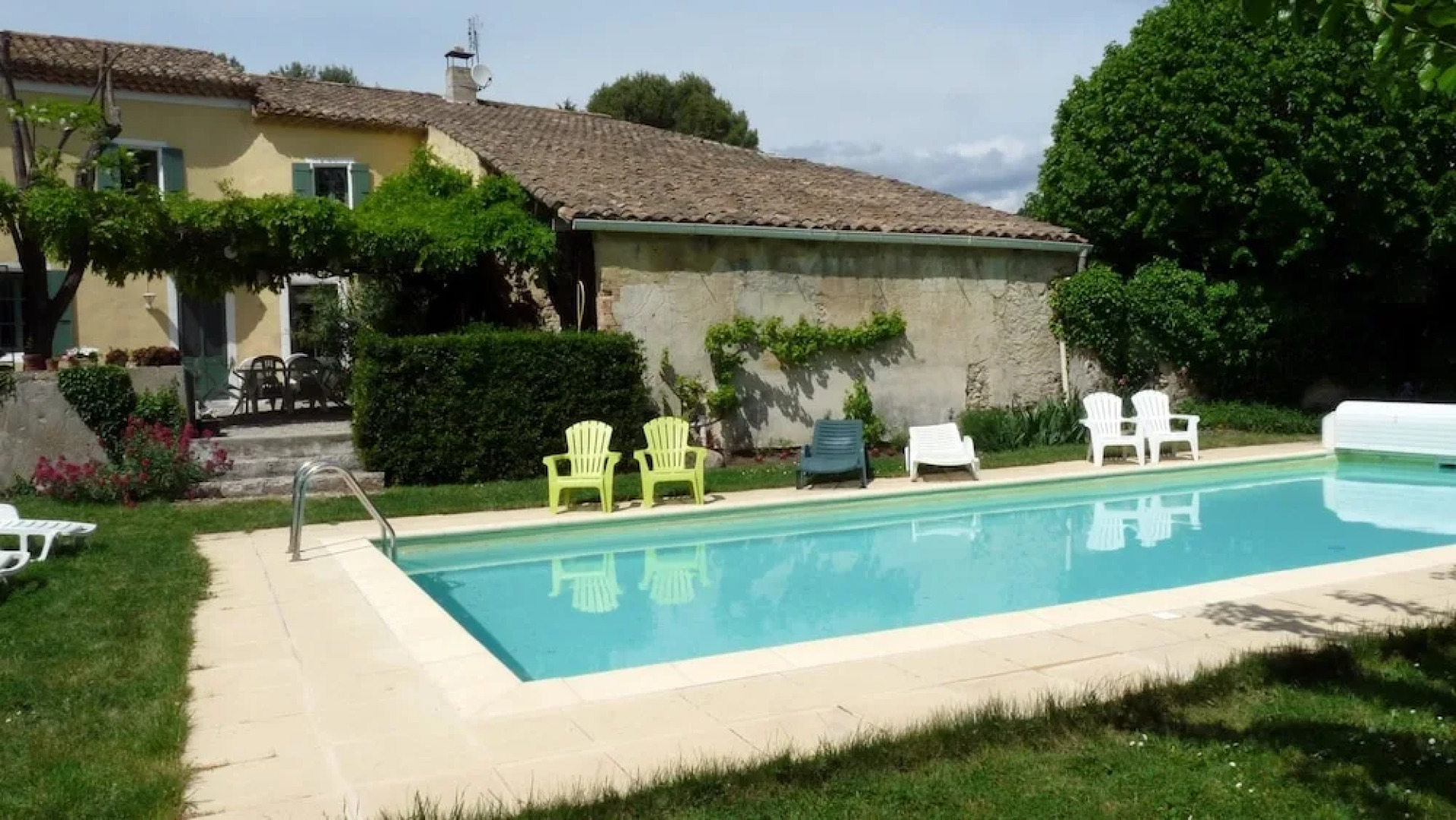 House With 6 Bedrooms in Villedieu, With Private Pool, Furnished Garde