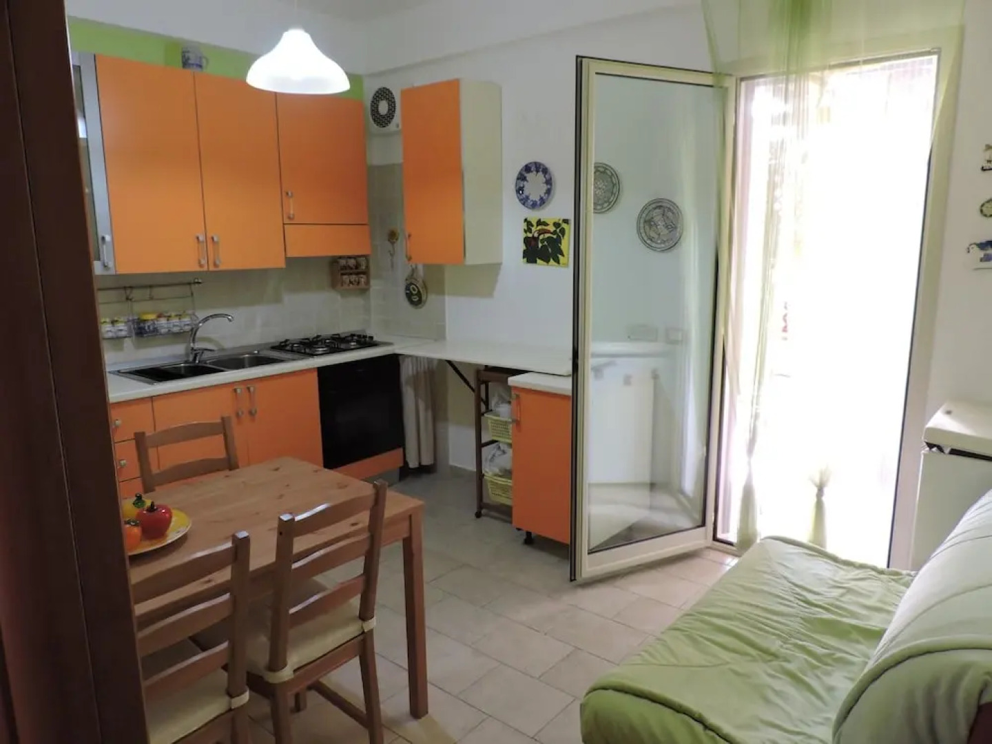 House With 2 Bedrooms in Punta Secca, With Furnished Terrace - 50 m Fr