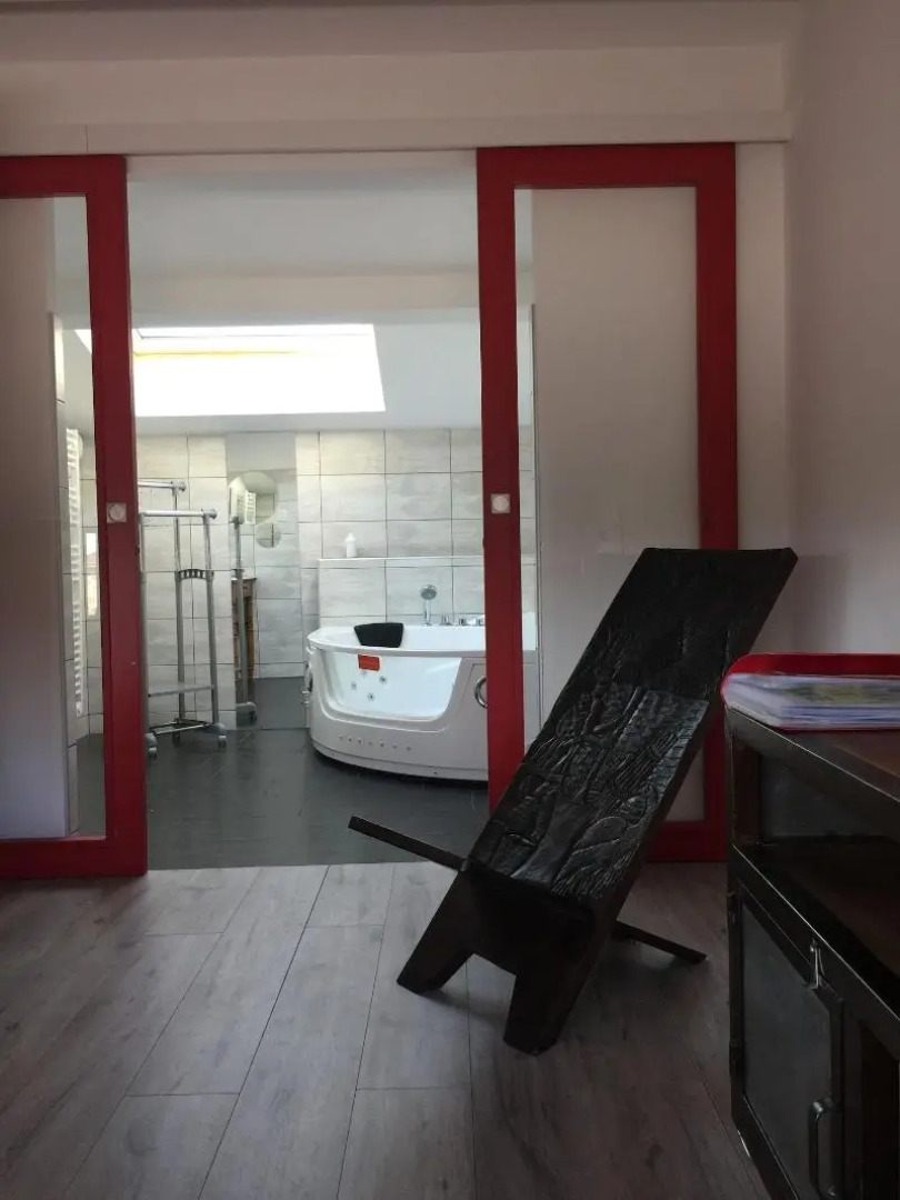 Chambre Moderne Dans Loft