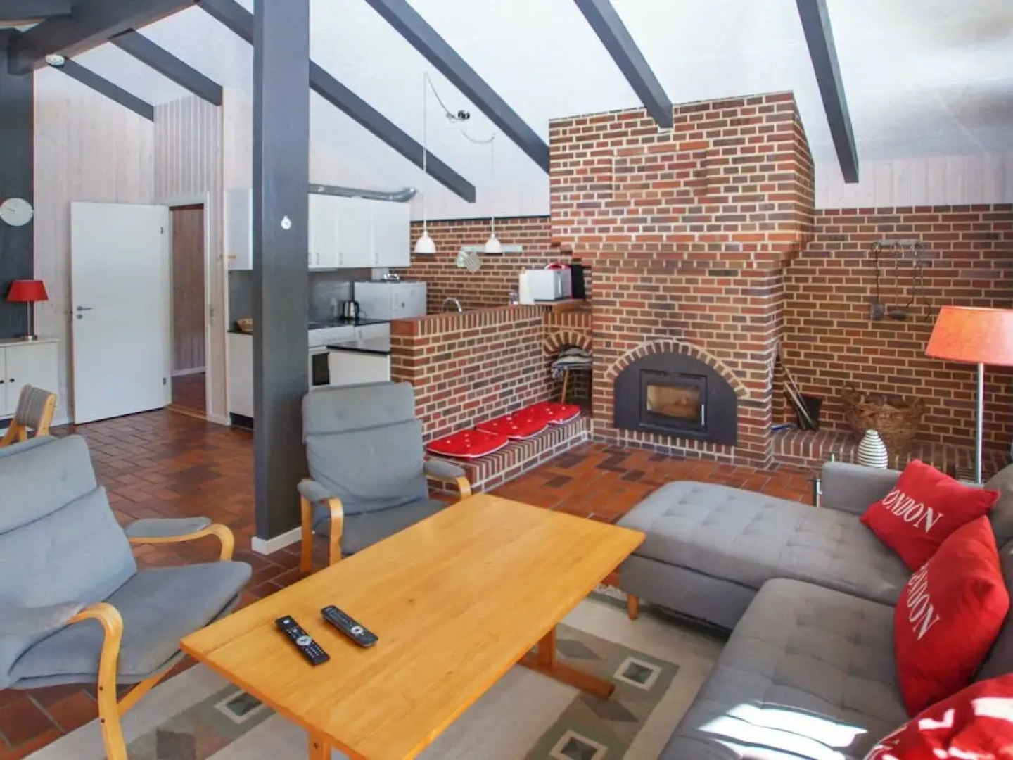 Spacious Holiday Home in Skjern Near Sea