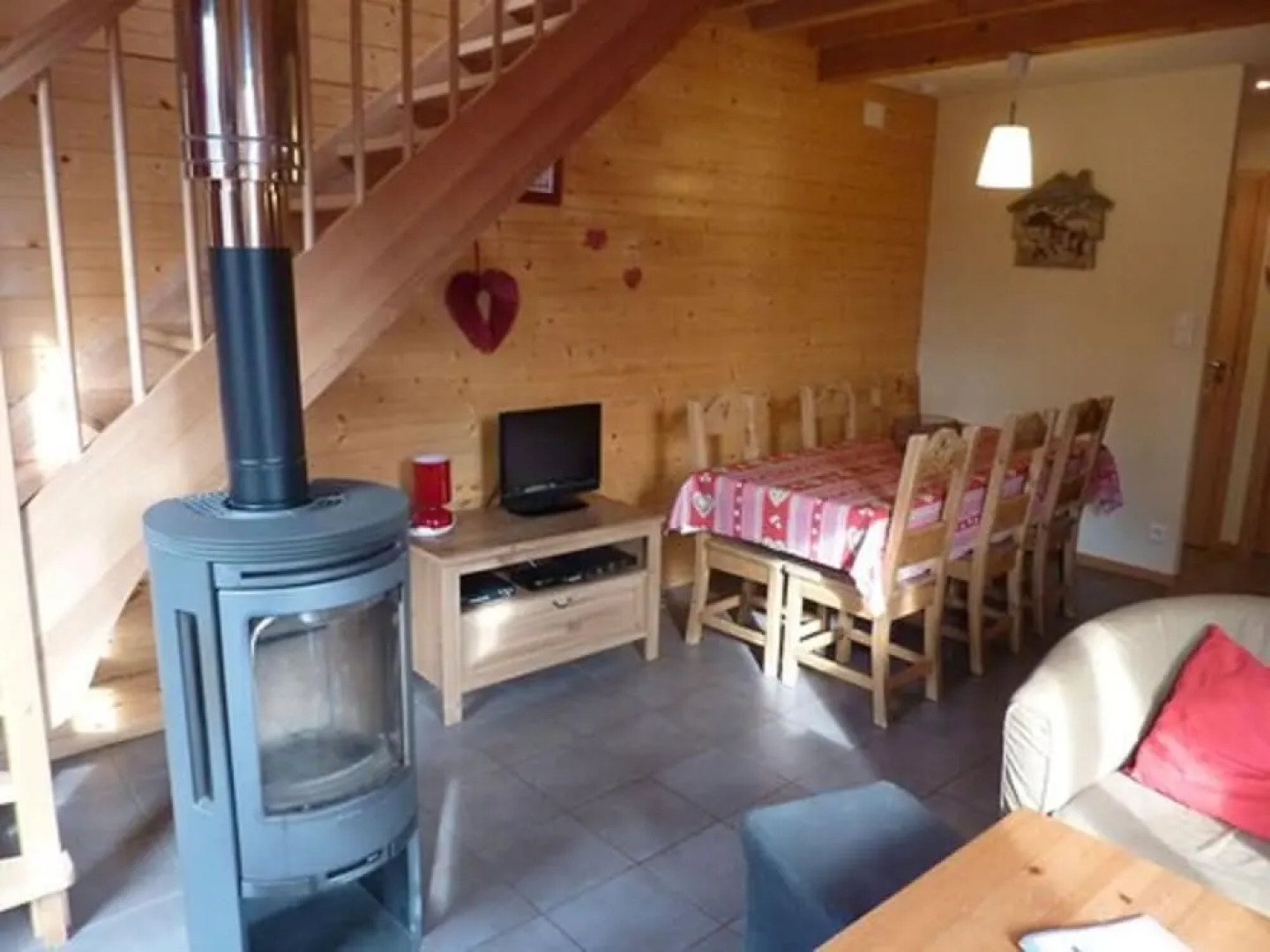 Cozy Chalet in Liézey With View of French Countryside