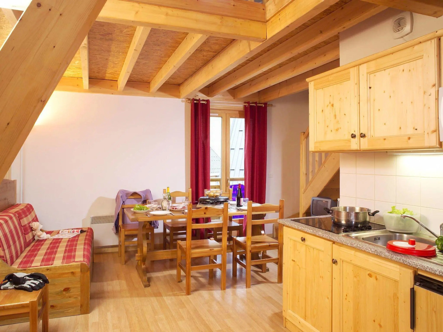 Well-kept apartment in les Sybelles with 310 km. of slopes