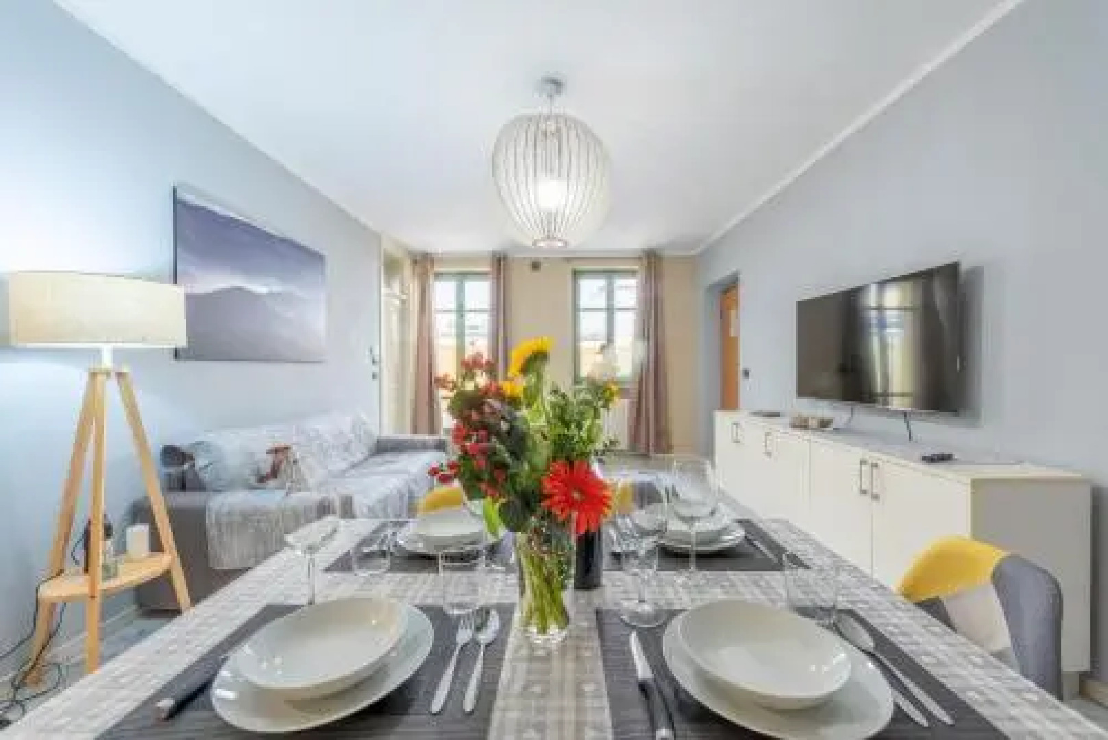 Il terrazzo e l'appartamento diVino