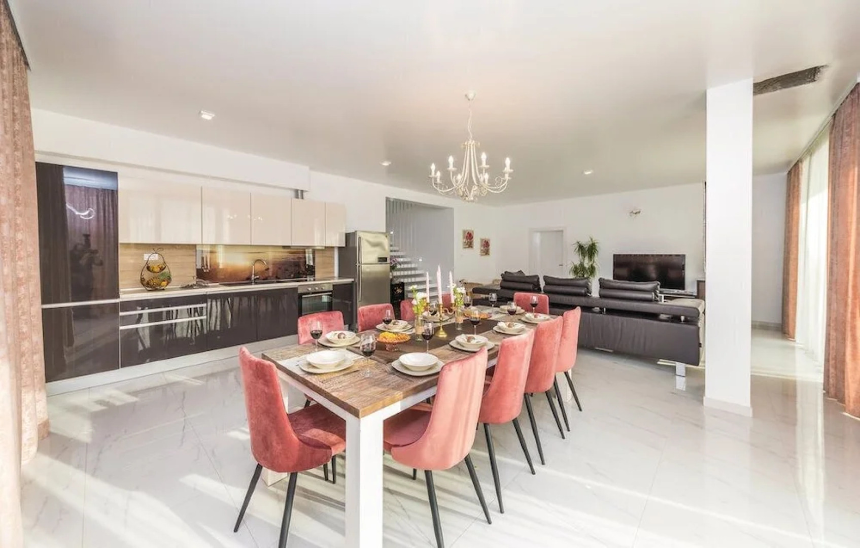 Beachfront Villa Baronessa with Pool