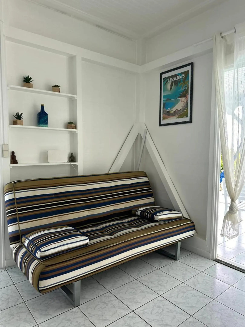 Villa de 2 chambres avec vue sur la mer piscine privee et jacuzzi a Saint Pierre