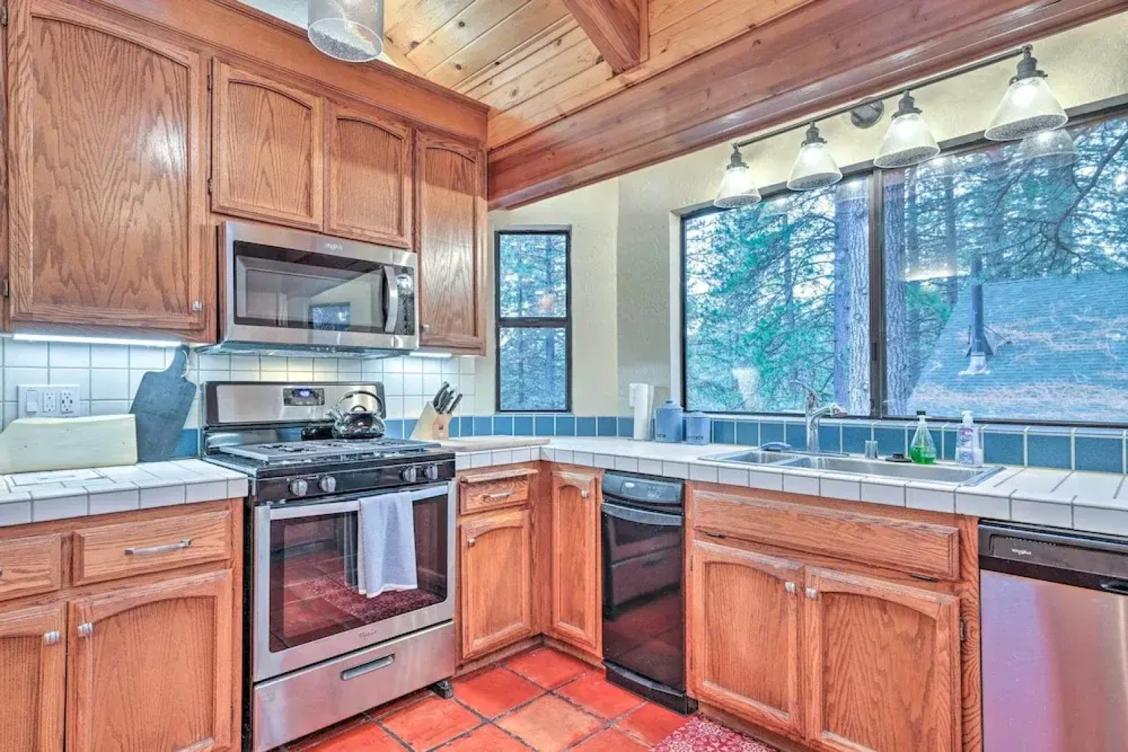 Deck & Views: Pet-friendly Starry Pines Cabin