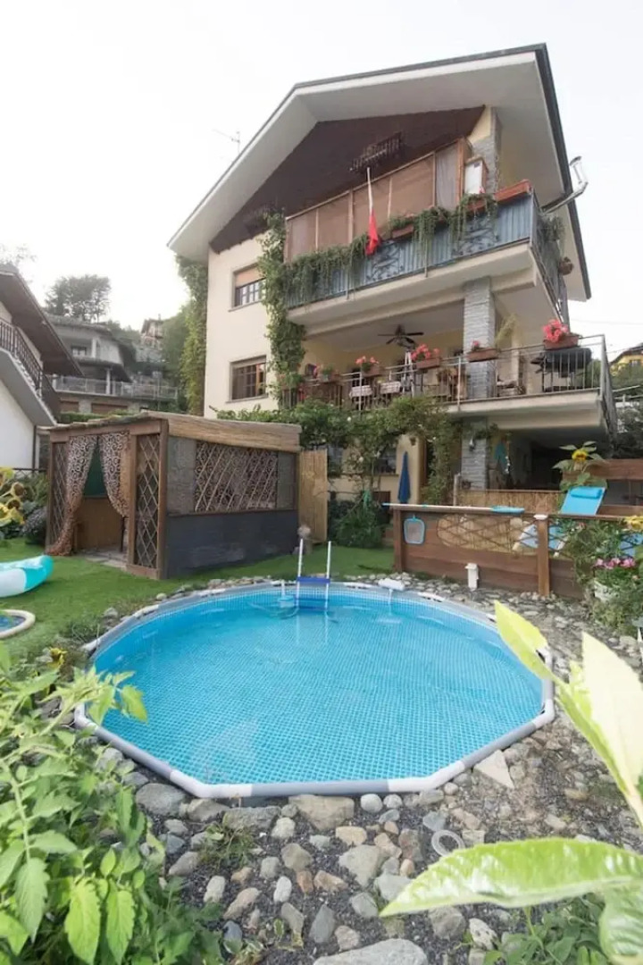 Apartment With 2 Bedrooms in Villa nabian, With Wonderful Mountain View, Private Pool, Enclosed Garden Near the Slopes