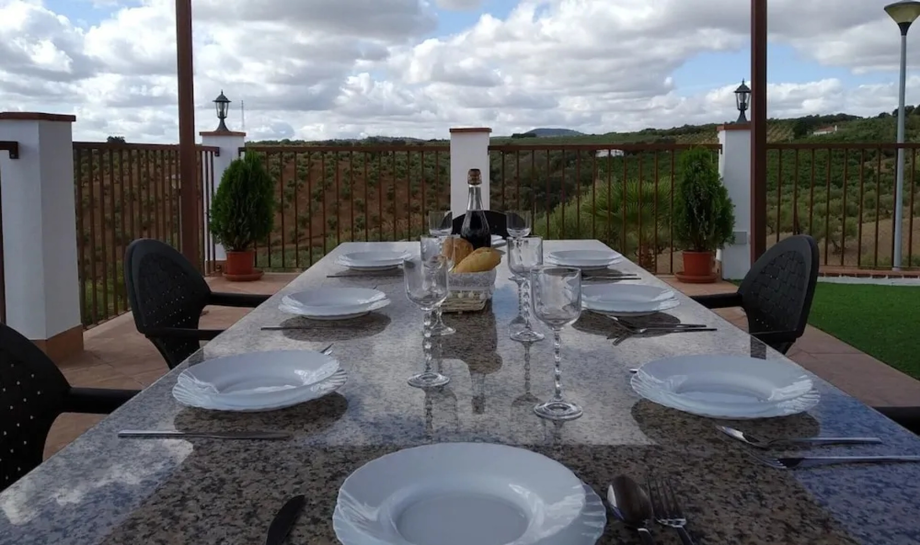Villa With 3 Bedrooms in Peñaflor, With Wonderful Mountain View, Private Pool, Terrace