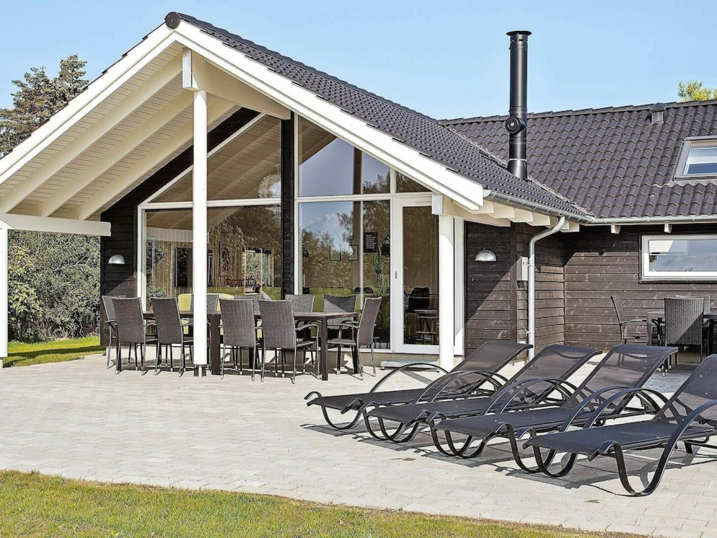 Modern Holiday Home in Stege With Indoor Swimming Pool