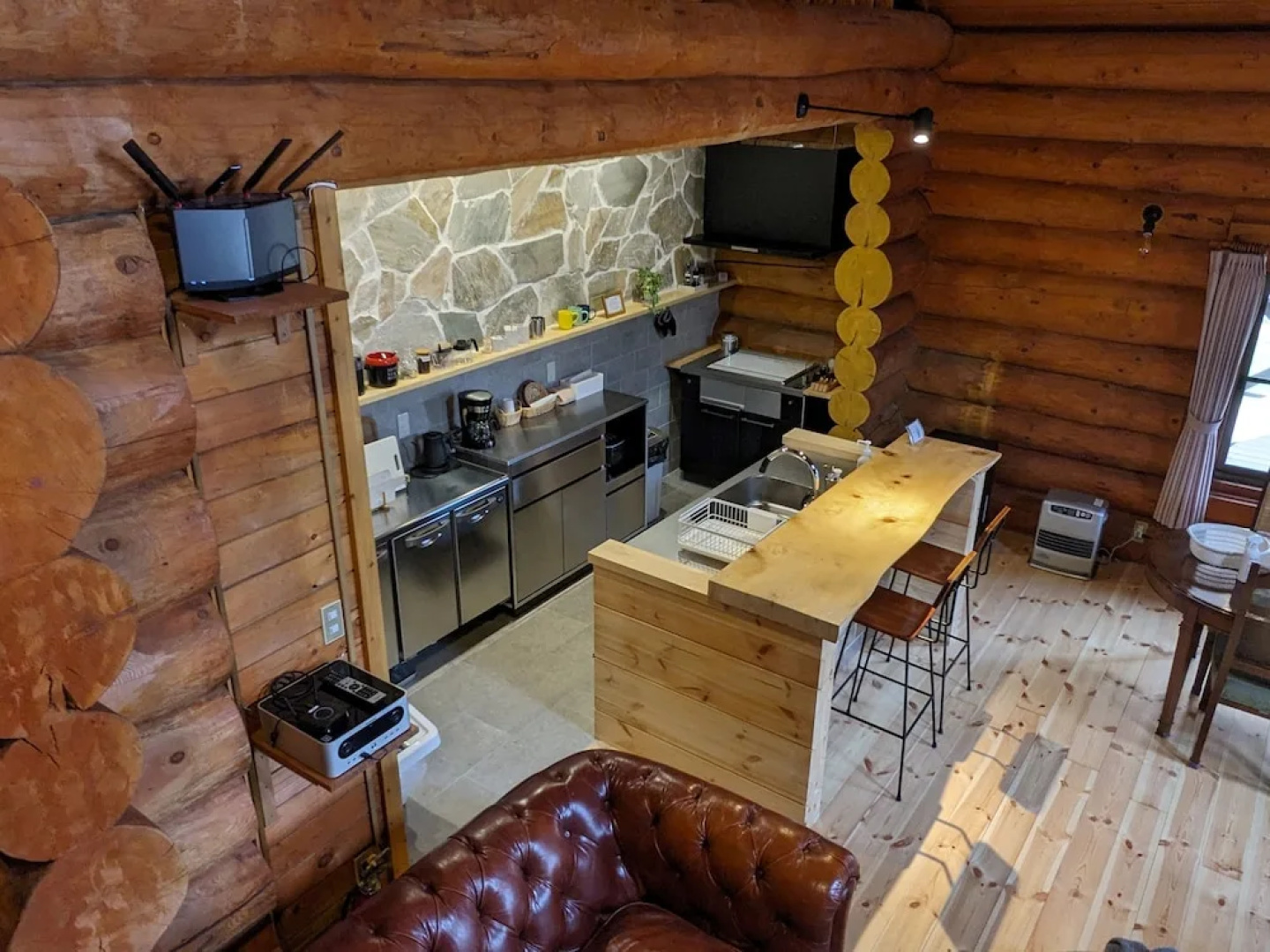 Log cabin rental & Finland Sauna Step House