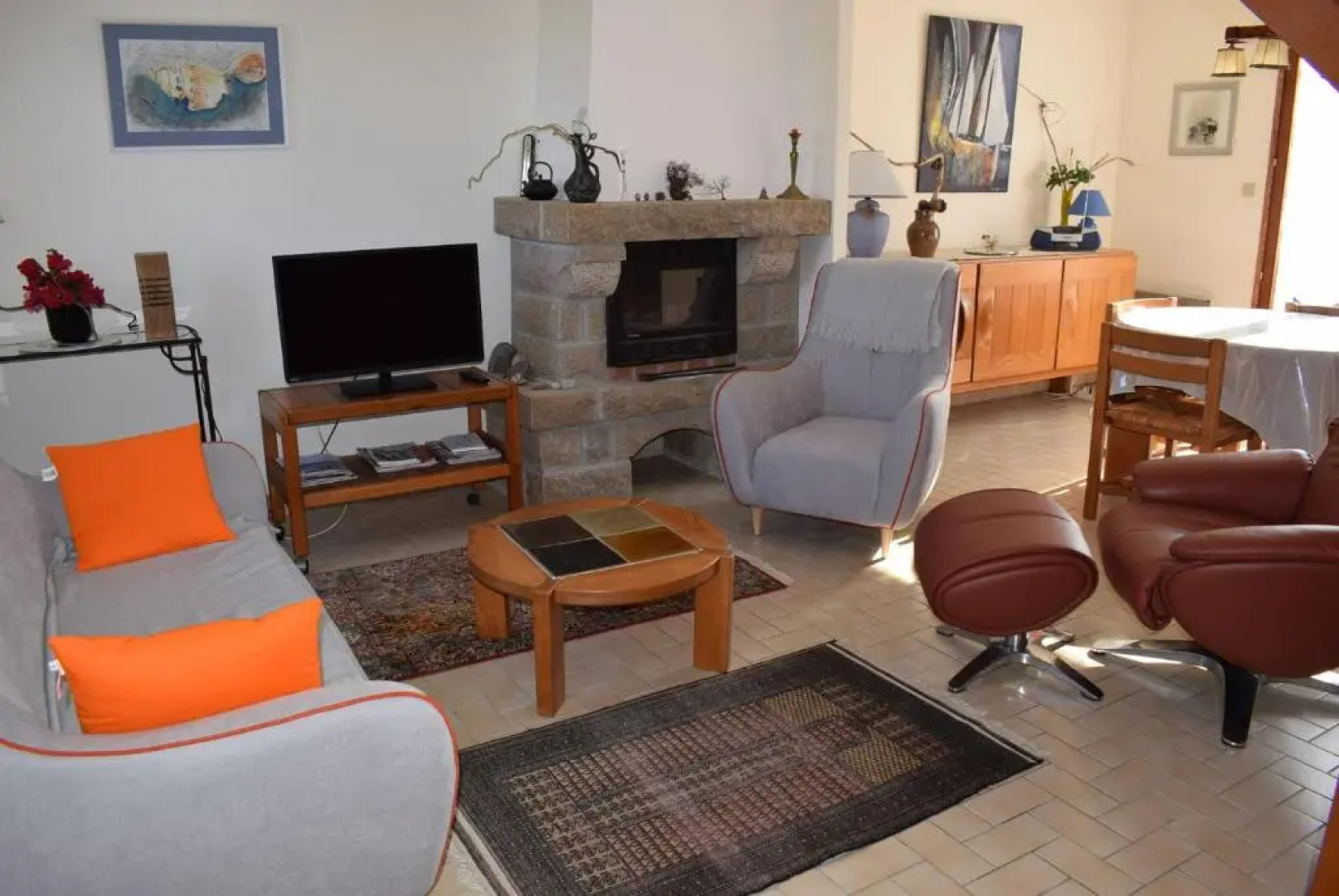 Maison à 250m de la belle plage de Pors Gelen et de l'école de voile - Réf 293