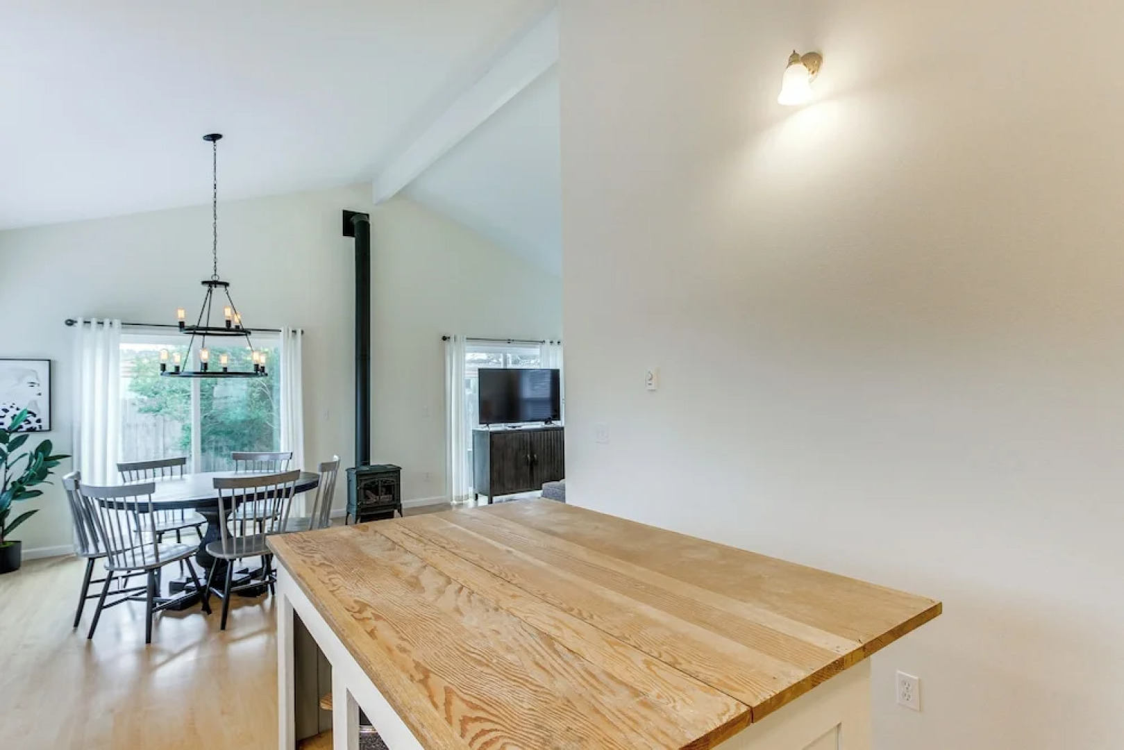 Airy Coastal Escape w/ Deck - Steps to Beach!