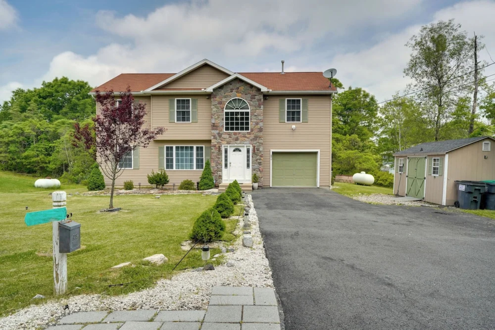 1 Mi to Lakes: Family Pocono Home w/ Fire Pits!