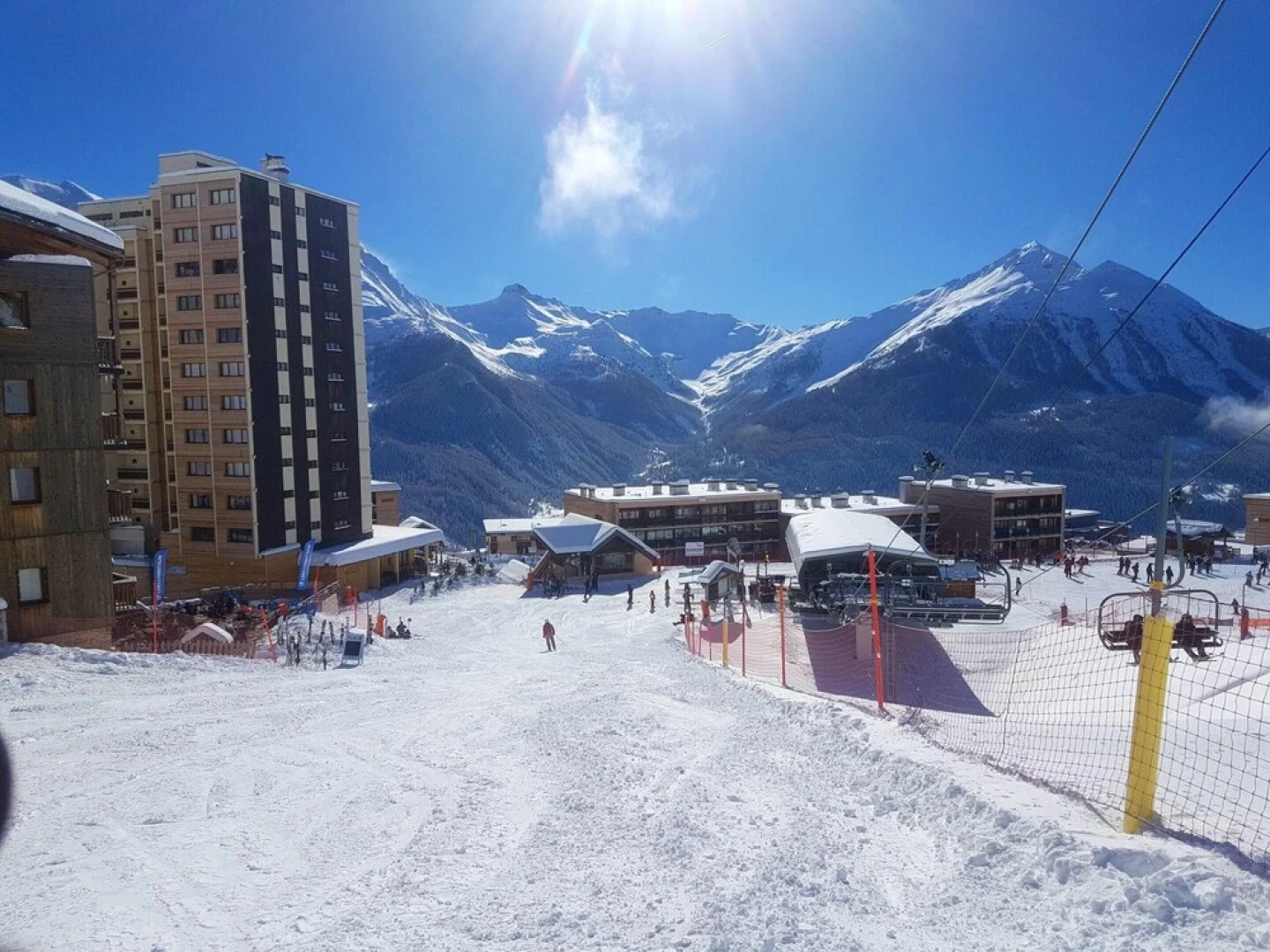 Apartment With one Bedroom in Orcières, With Wonderful Mountain View a