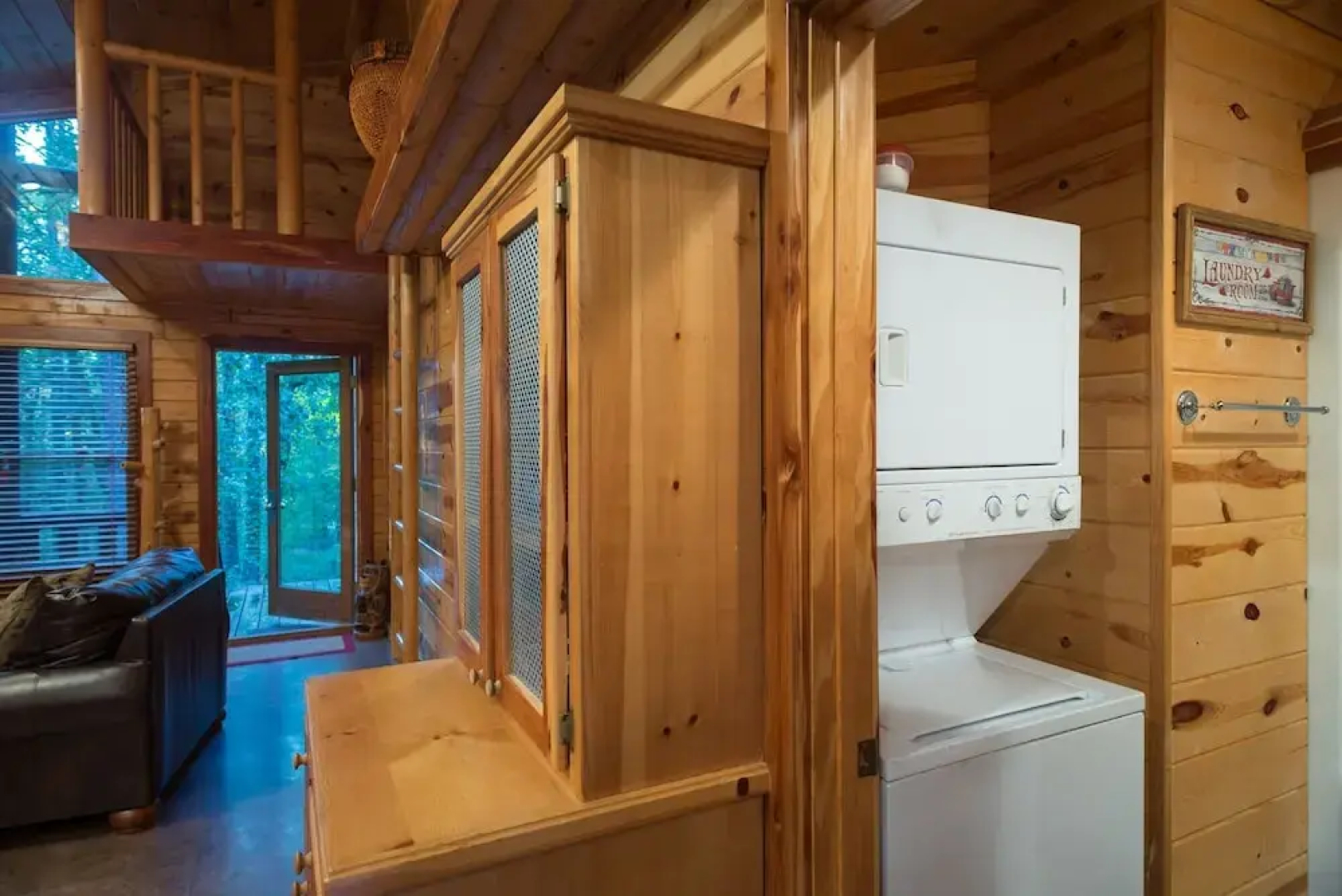 Serenity Forest Cabin With Private Hot Tub and Grill on the Back Deck by Redawning
