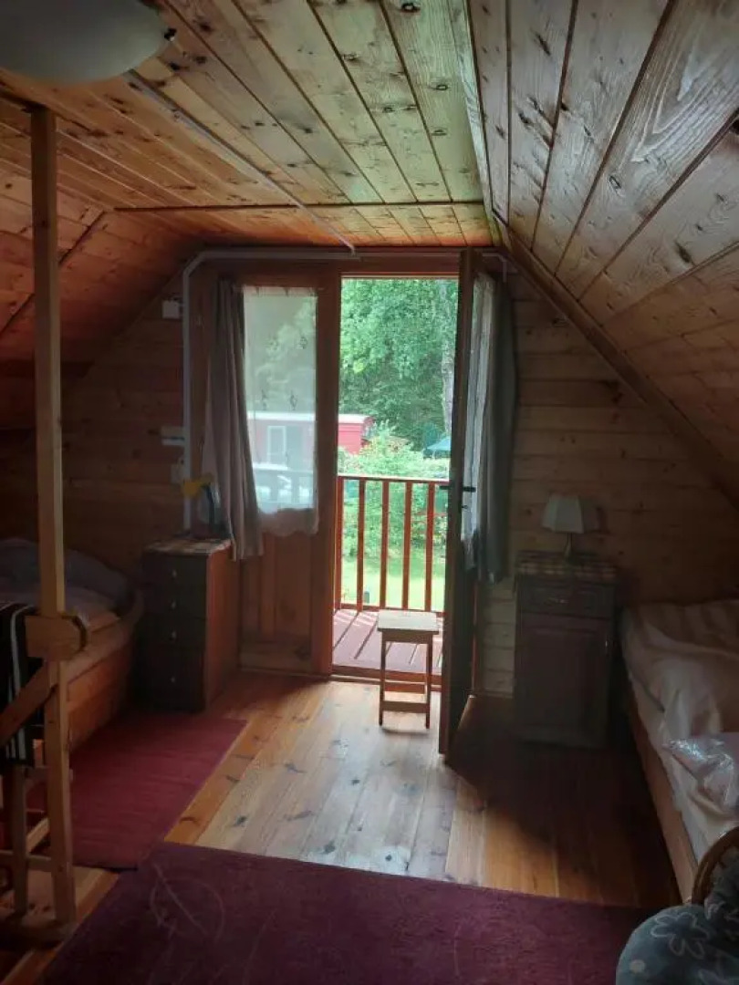 Domki w lesie u Grażynki