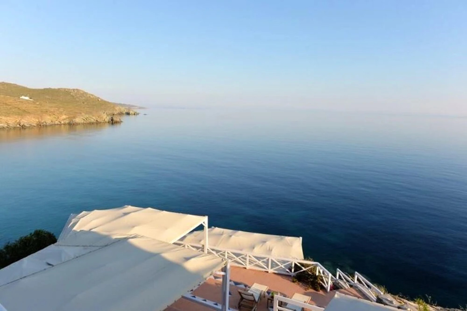 Apartment With one Bedroom in Ormos Kardianis, With Wonderful sea View, Furnished Terrace and Wifi - Near the Beach