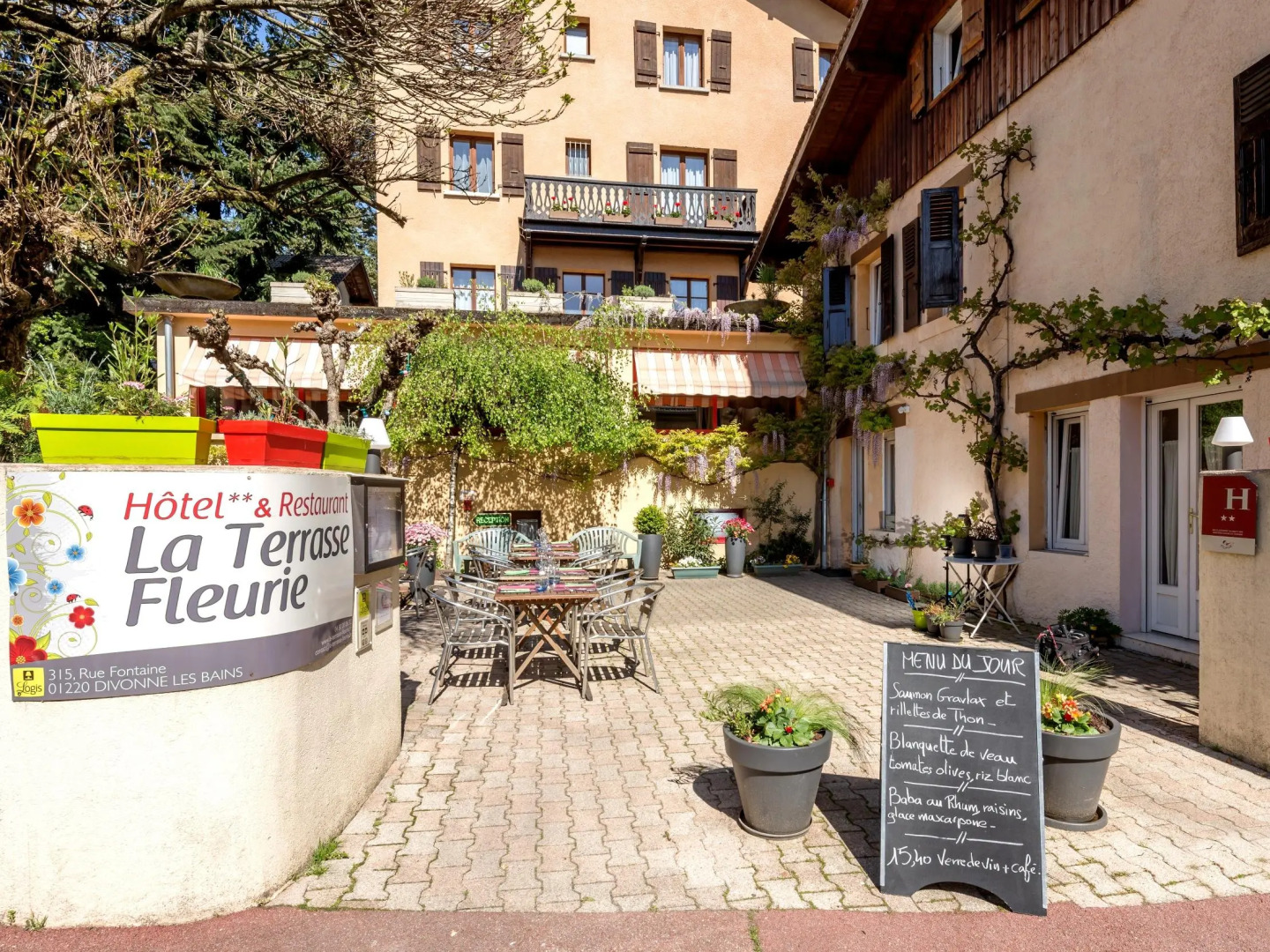 Logis Hôtel La Terrasse Fleurie