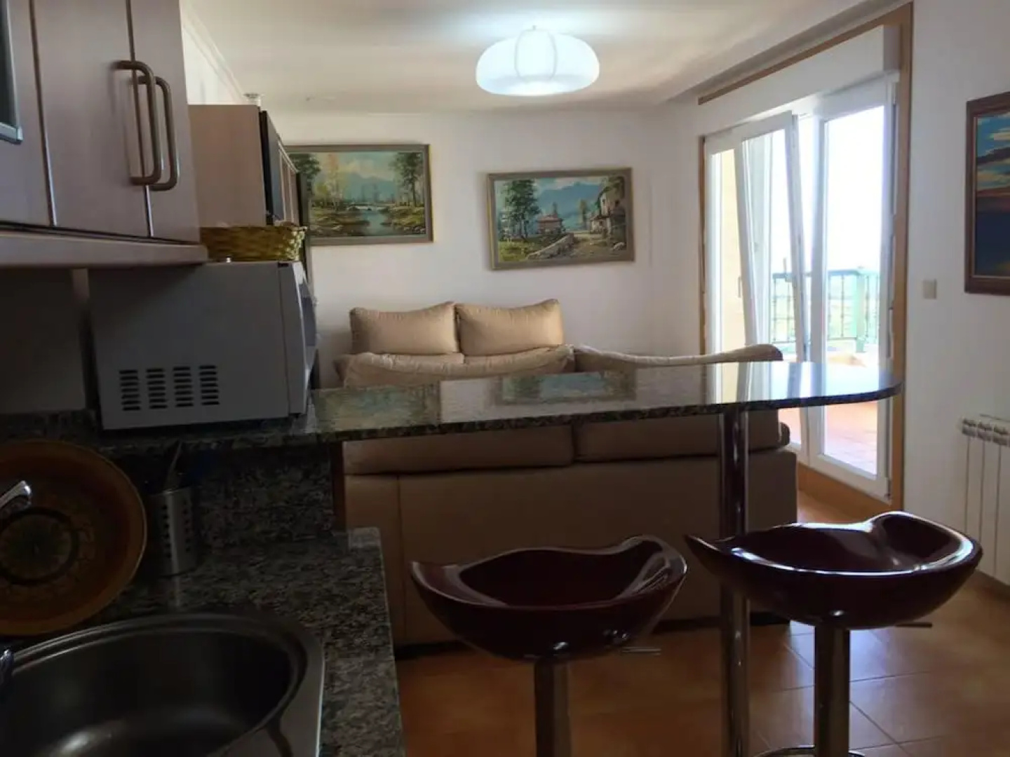Apartment With 3 Bedrooms in Malpica, With Furnished Terrace