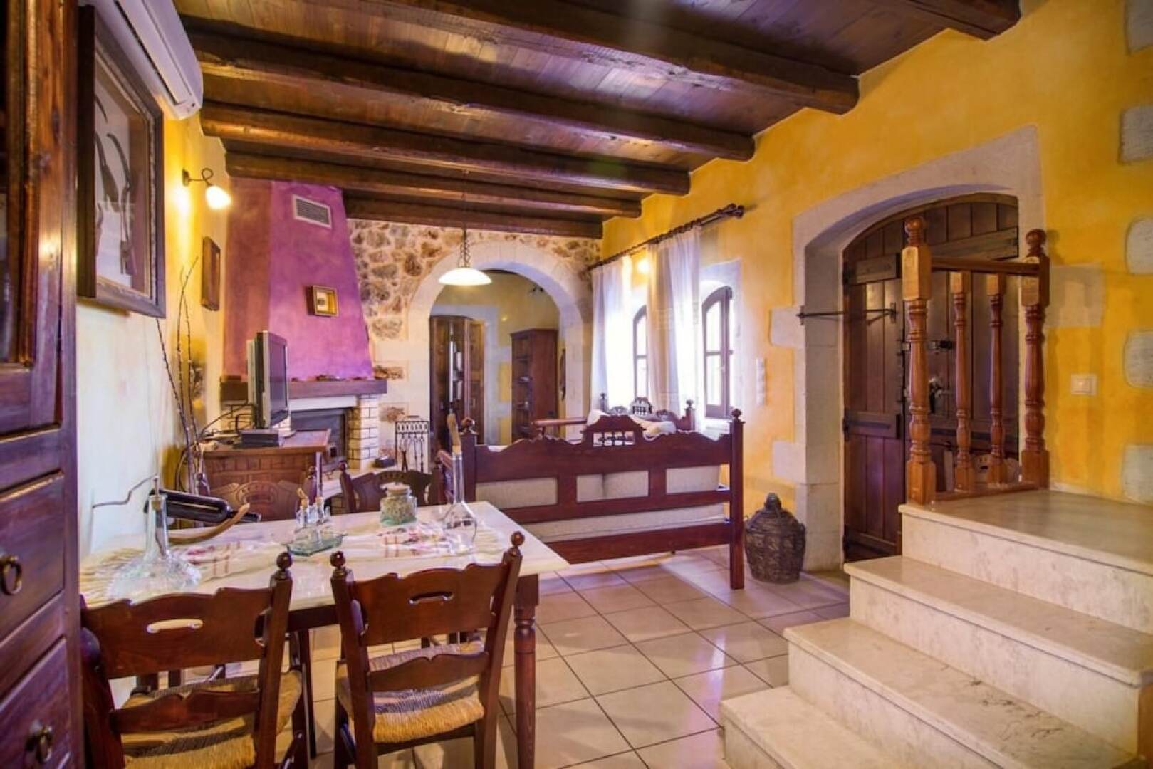 Purple Villa - Samonas - 1 Bedroom Maisonette