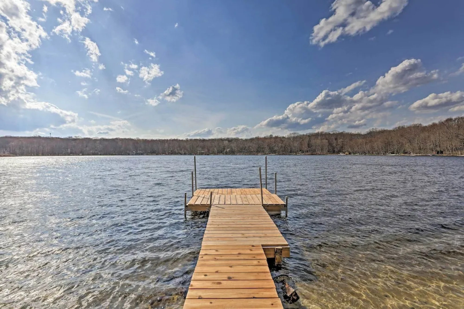 Pocono Lake Paradise w/ Private Beach & Dock!