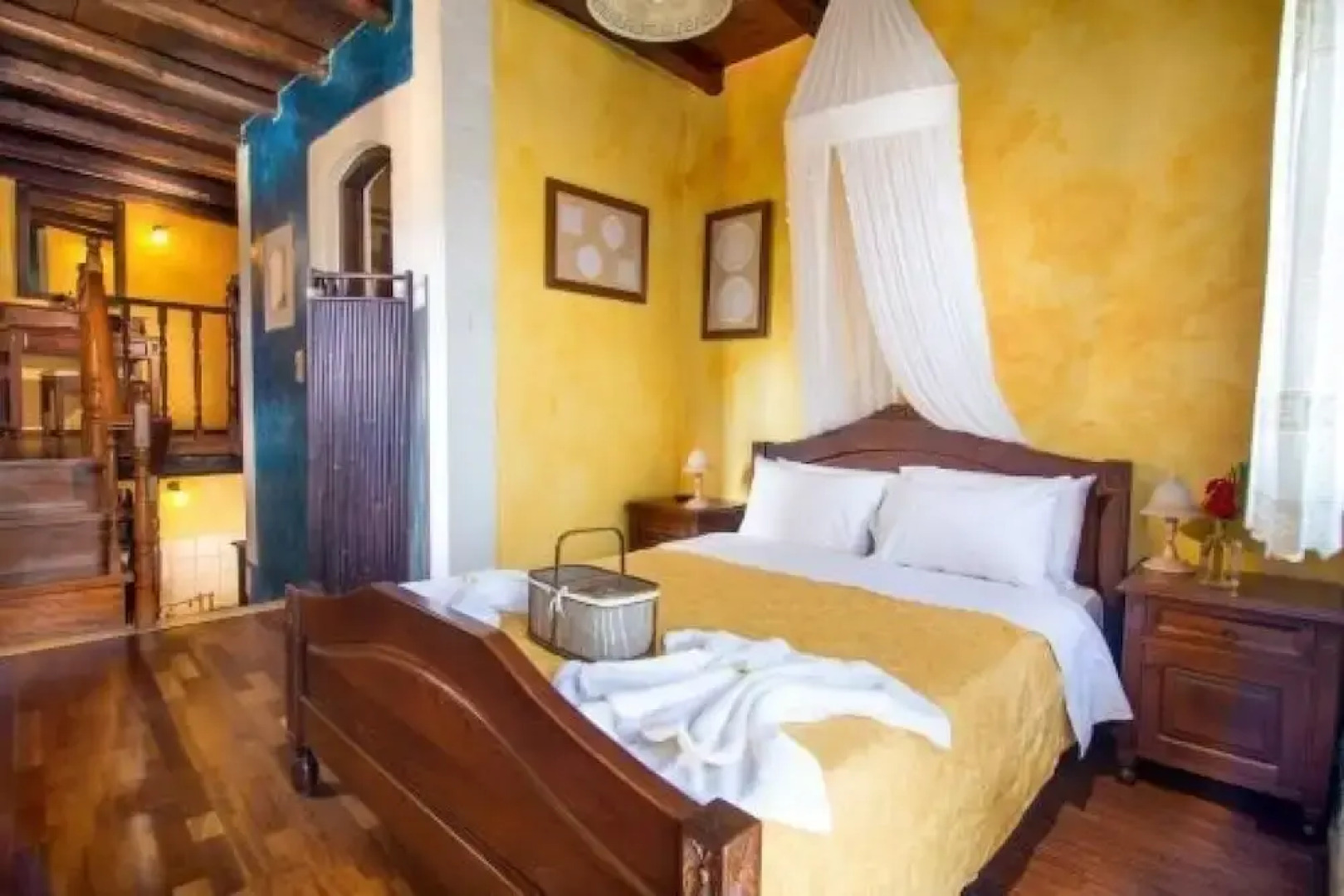 Samonas Traditional Villas Blue Villa Mantzourana - 55m Maisonette