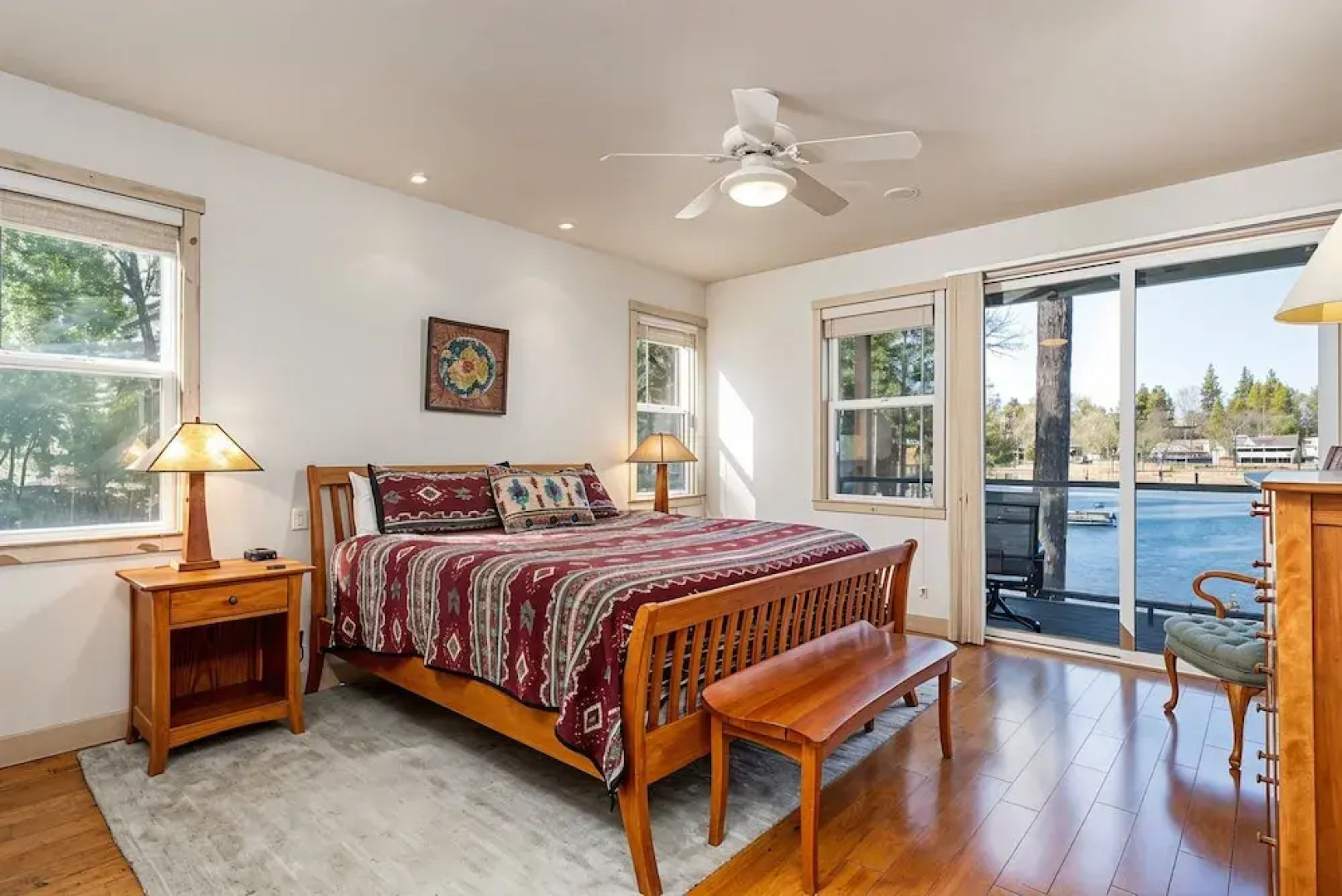 Casa Cassaretto - This Beautiful Lakefront Home is Only 50 yards from Marina Beach by Yosemite Region Resorts