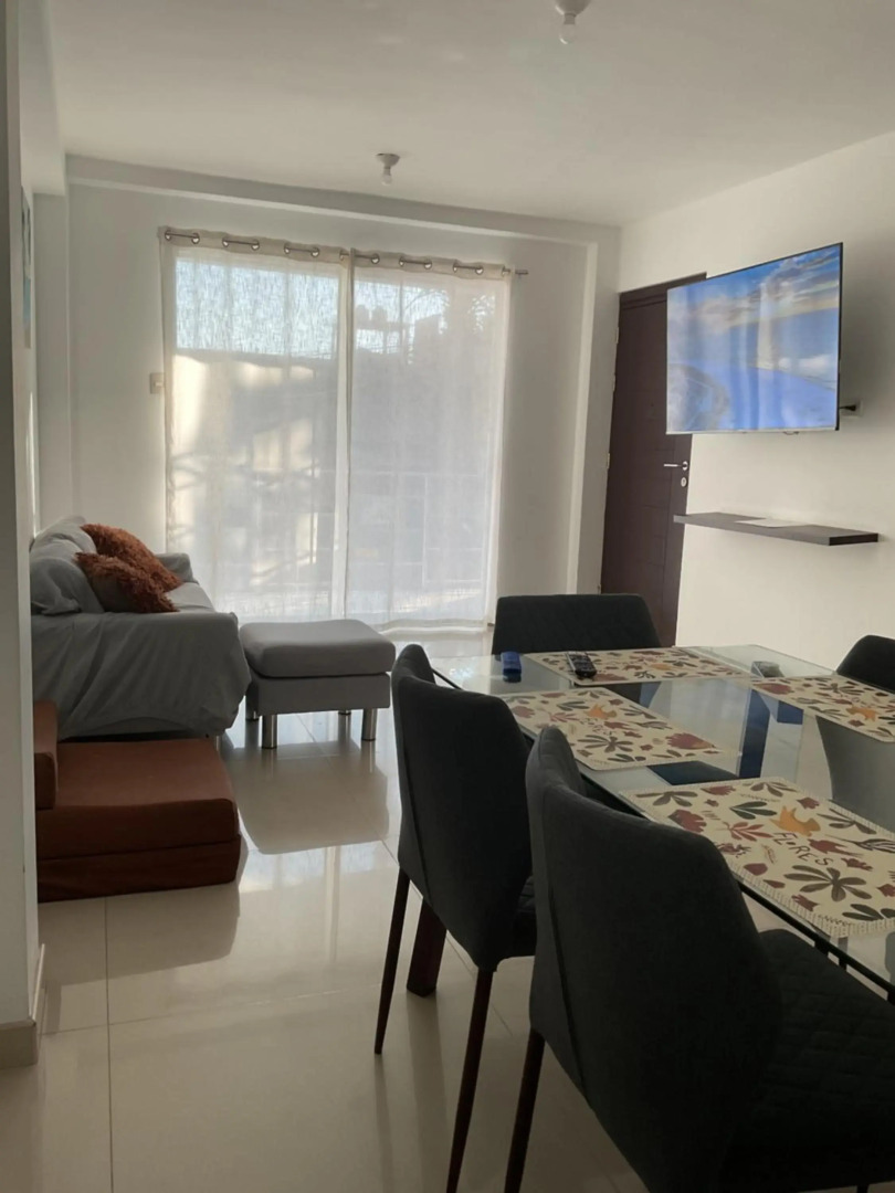 Apartamento familiar amoblado