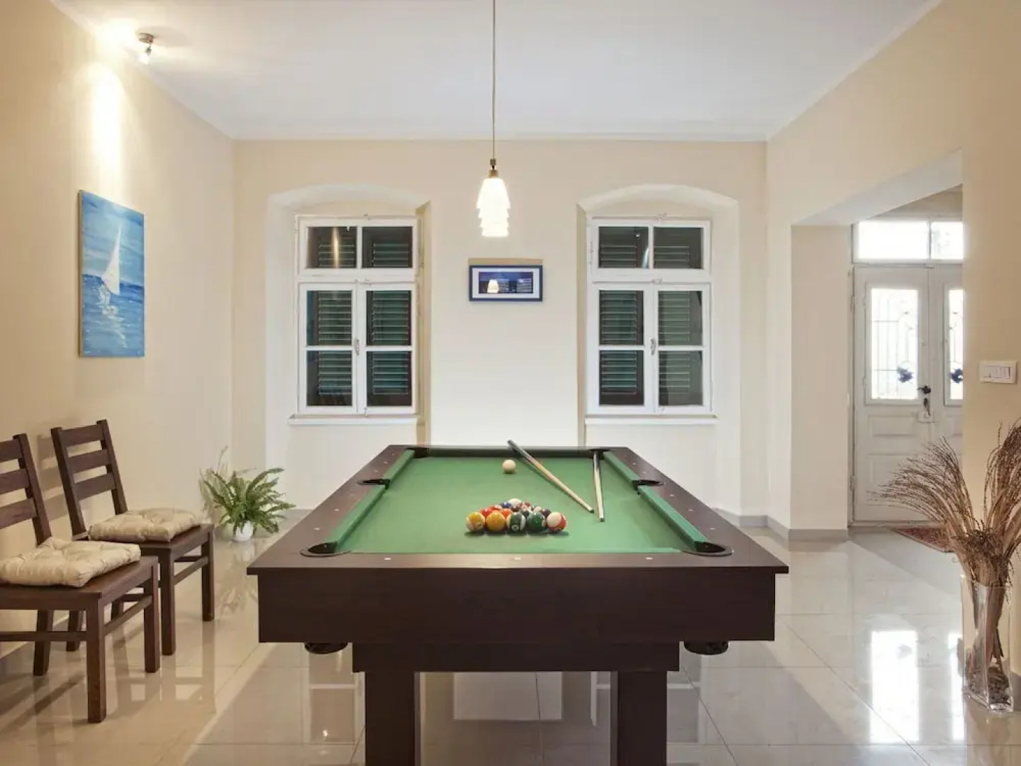 Attractive Villa With Private Swimming Pool, Beach Volleyball and Fenced Garden