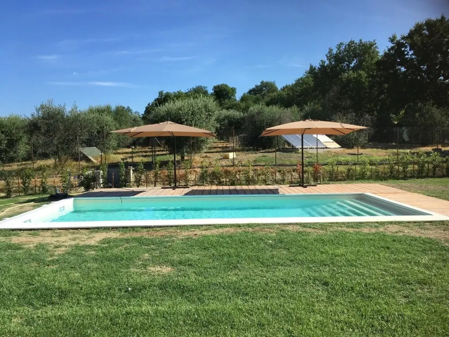 Villa With 3 Bedrooms in Montecampano, With Wonderful Mountain View, Private Pool, Furnished Garden