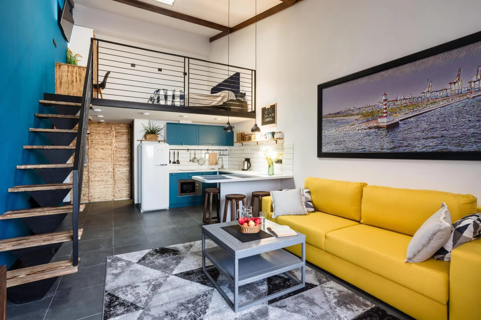 Two level apartment for 5