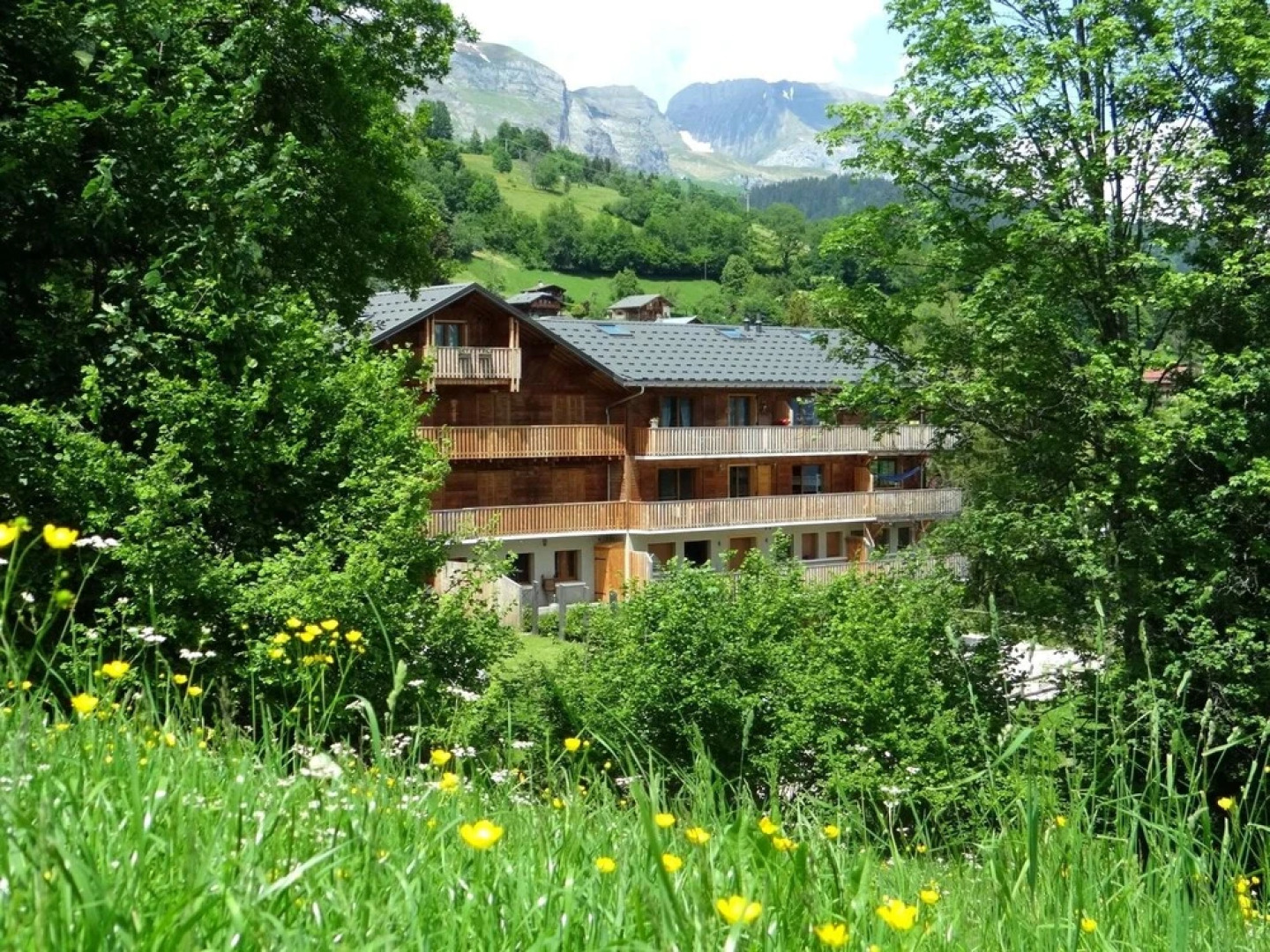 Chalet With 2 Bedrooms in Cordon, With Wonderful Mountain View, Furnis