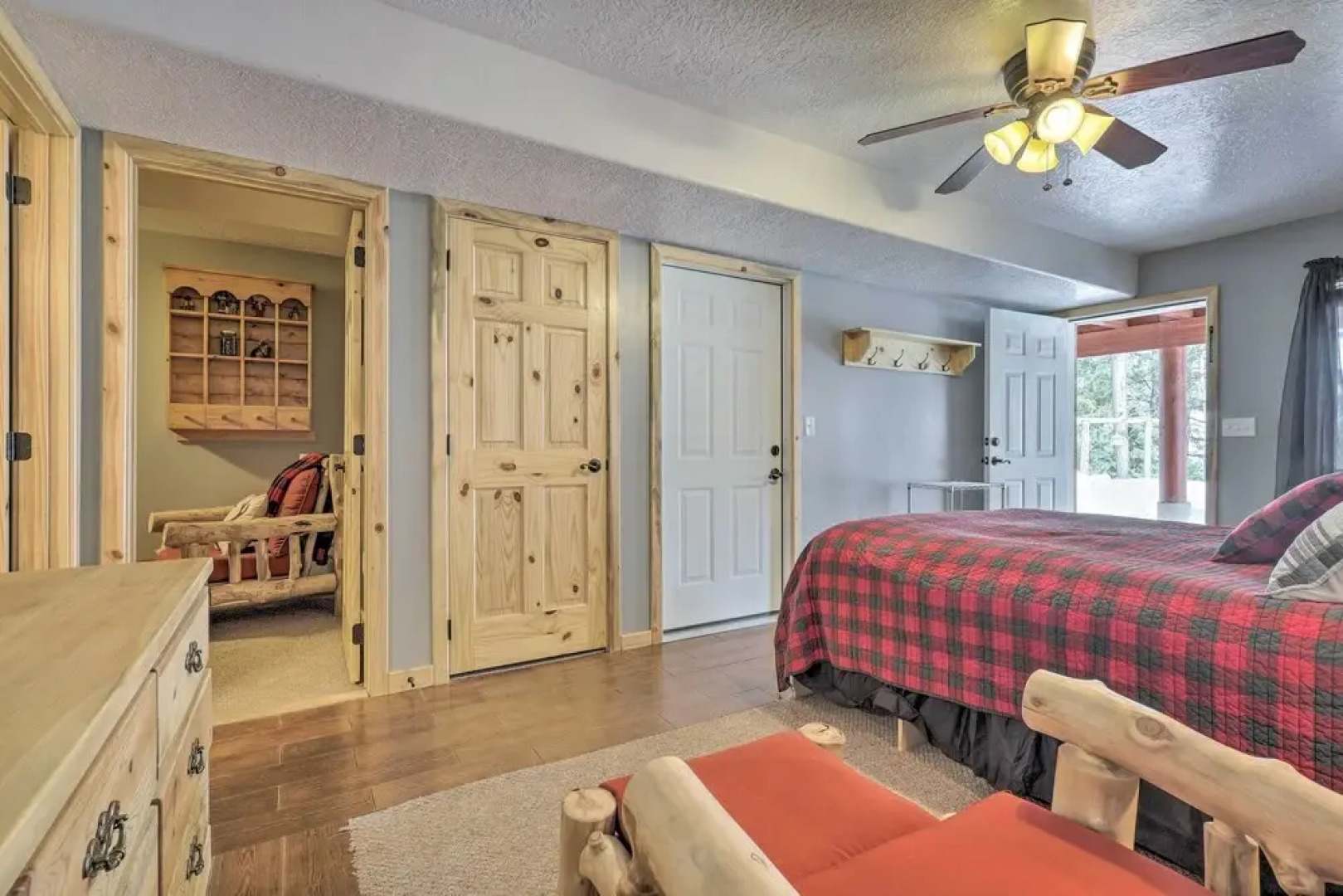 Cabin w/ Deck & Fire Pit in Duck Creek Village