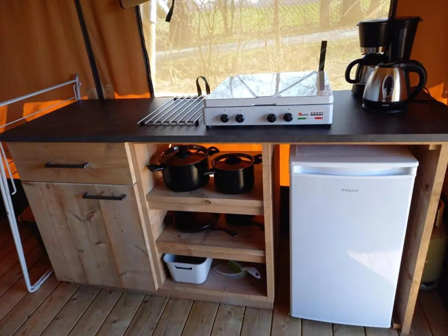 Wellness Camping Stoltenborg Safari Tent 1