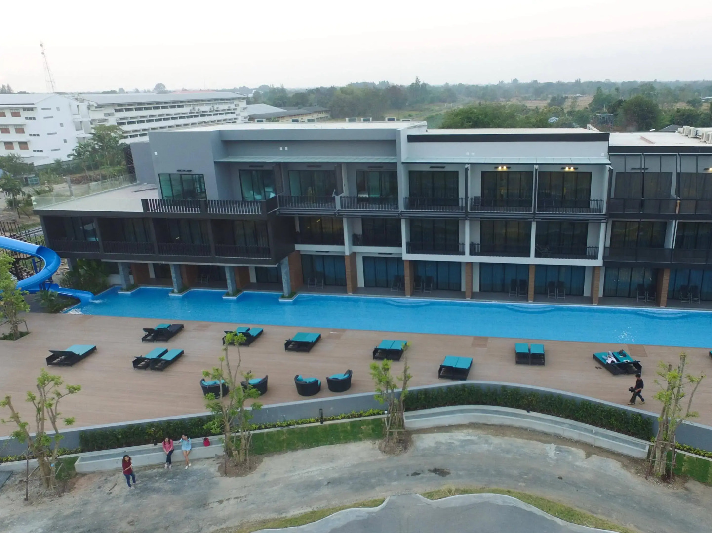 The VELO'S hotel and BMX Pump Track