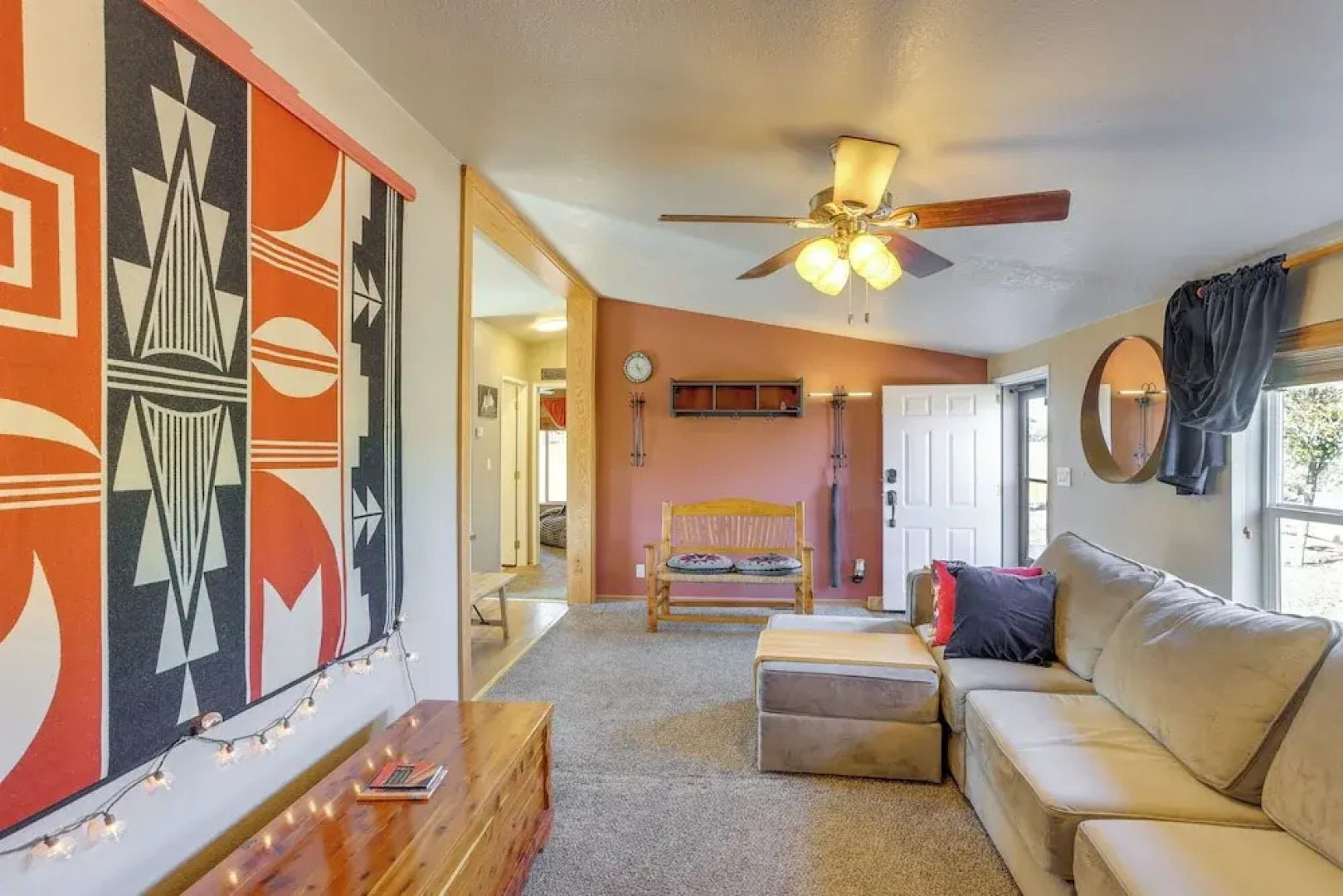 Stunning Views: Quiet Bluff Home Near Hiking!