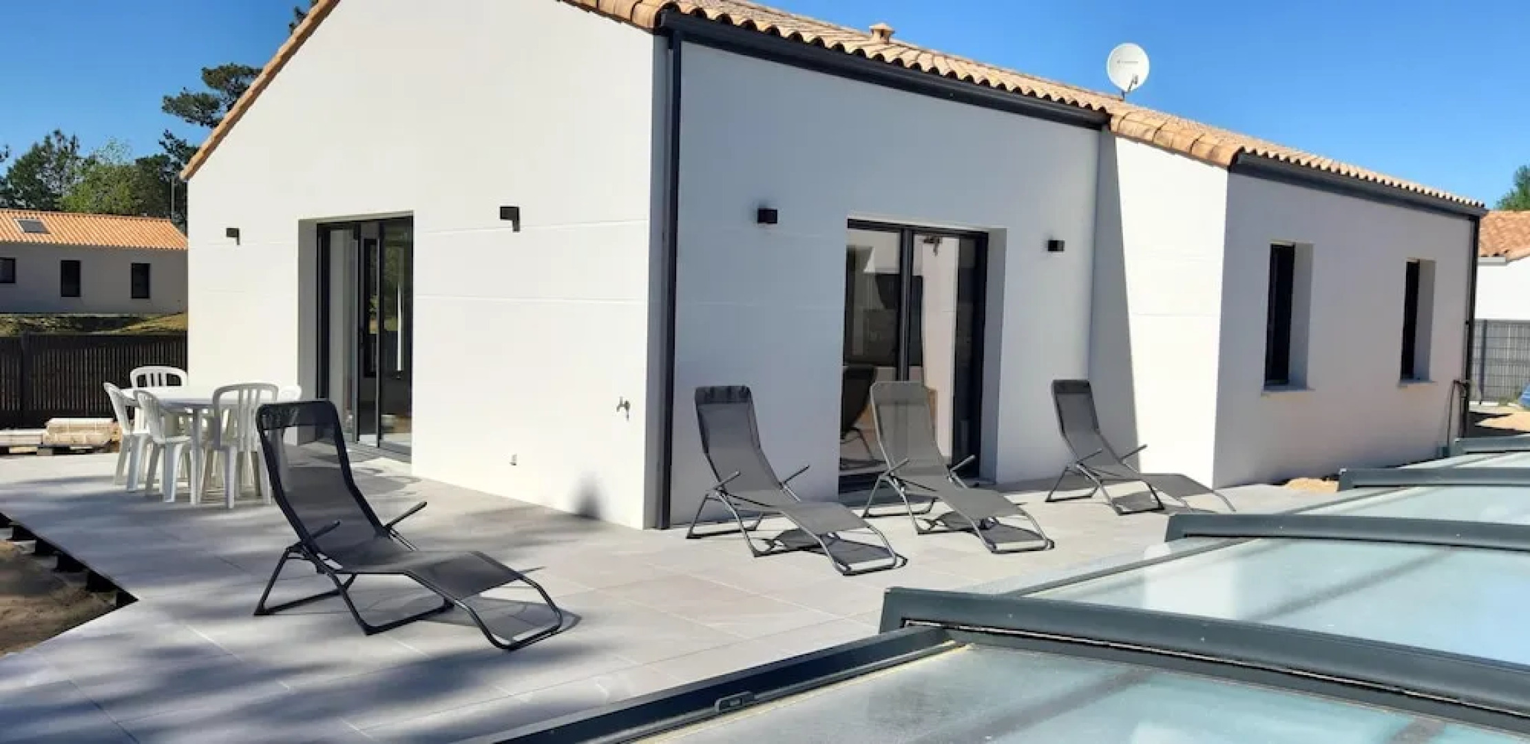 Villa With 3 Bedrooms in Saint-jean-de-monts, With Private Pool, Enclosed Garden and Wifi