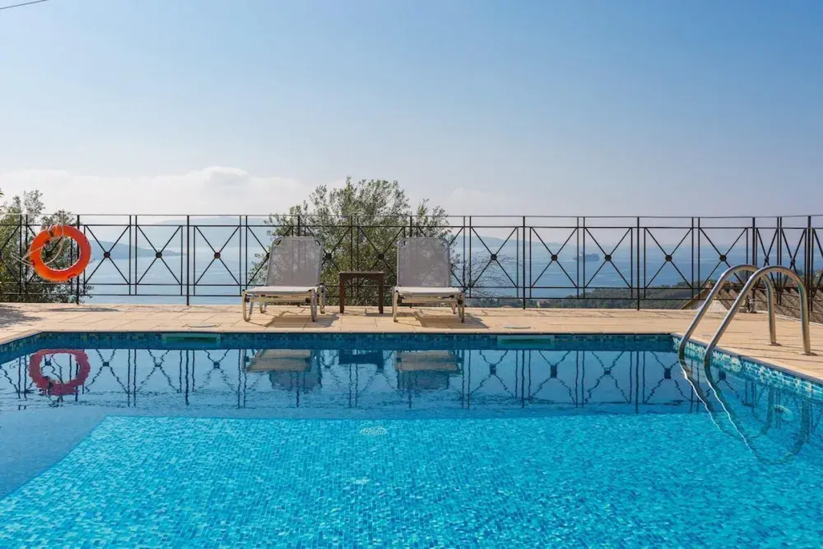 Villa Eleni Agios Stephanos Large Private Pool Walk to Beach Sea Views A C Wifi Eco-friendly - 1462