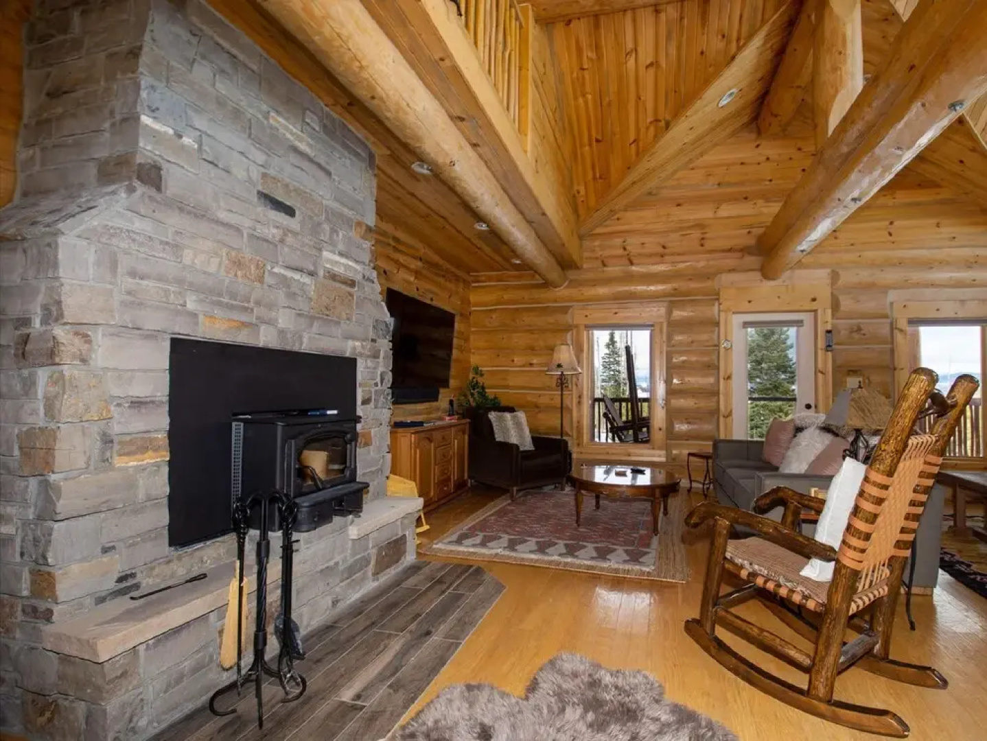 Miles Behind Log Cabin by Stay Winter Park