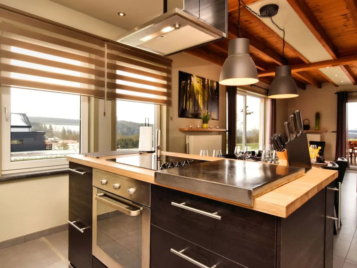 Beautiful, Luxury Home with Sauna, Hot Tub, Private Bathrooms