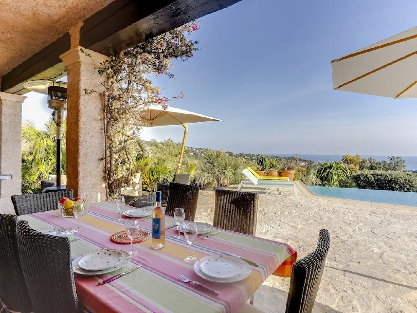 Le Bougnon Villa 4ch Piscine vue mer