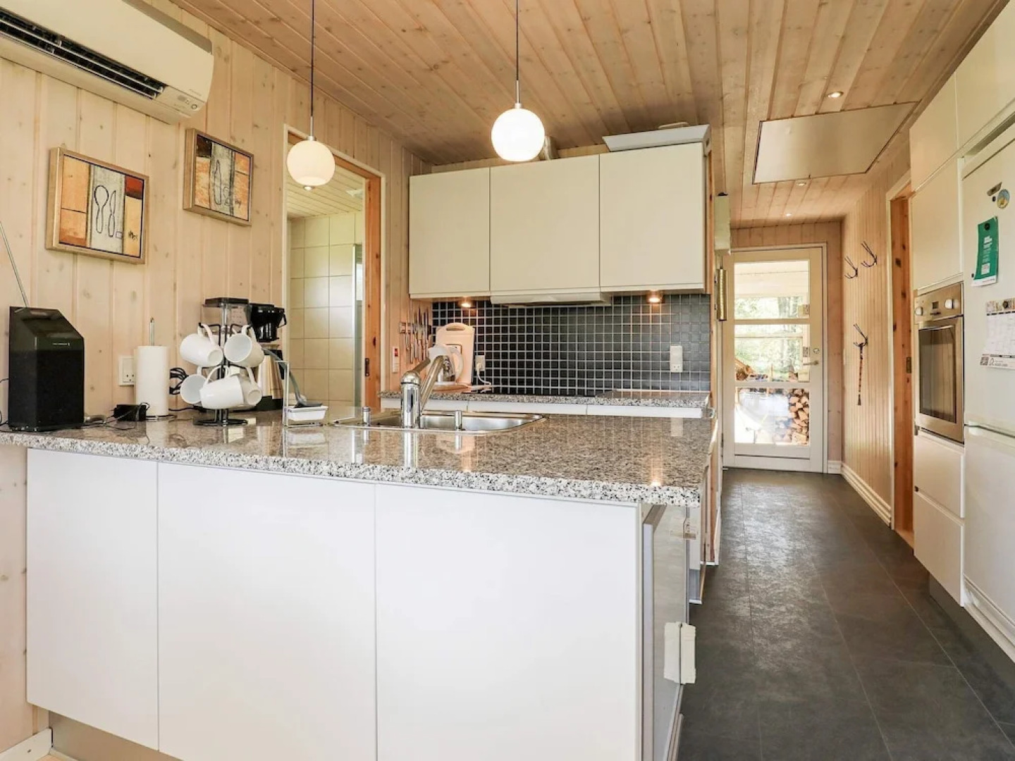 Modern Cabin in Logstor With Fireplace