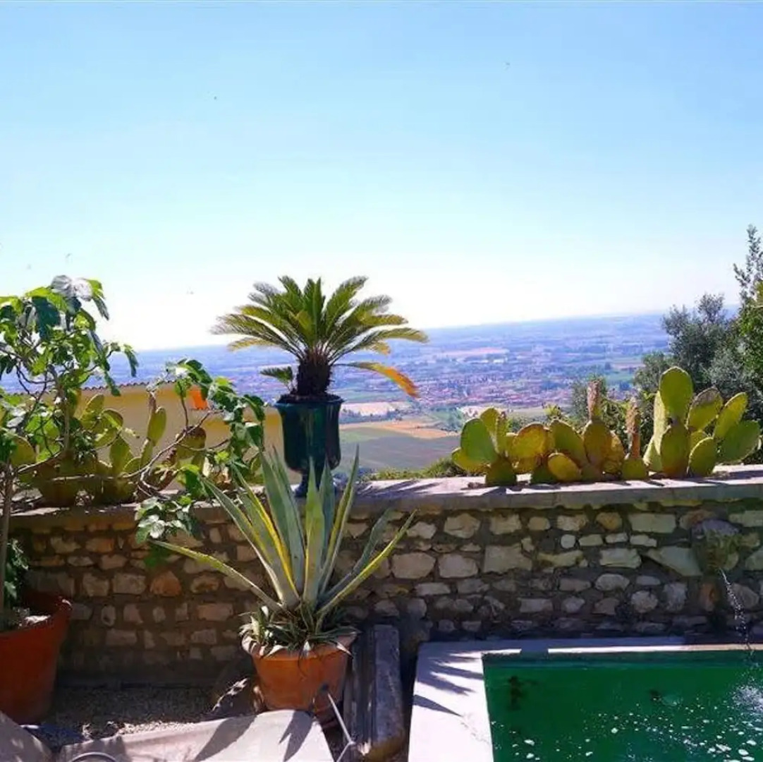 Sermoneta Historic Stone Village House With Pool in a Medieval Hill Town Close to Rome and Naples