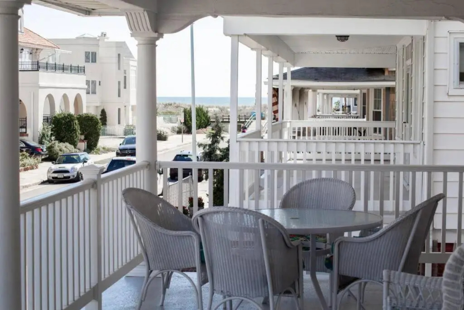 Large Beach Home with Ocean Views from Balcony Unit 2 and 3