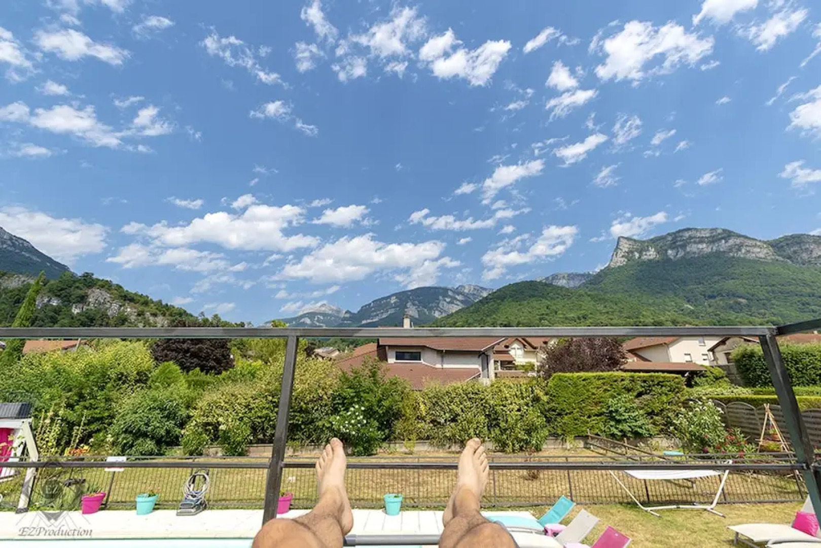 House With 2 Bedrooms in Voreppe, With Wonderful Mountain View, Pool A