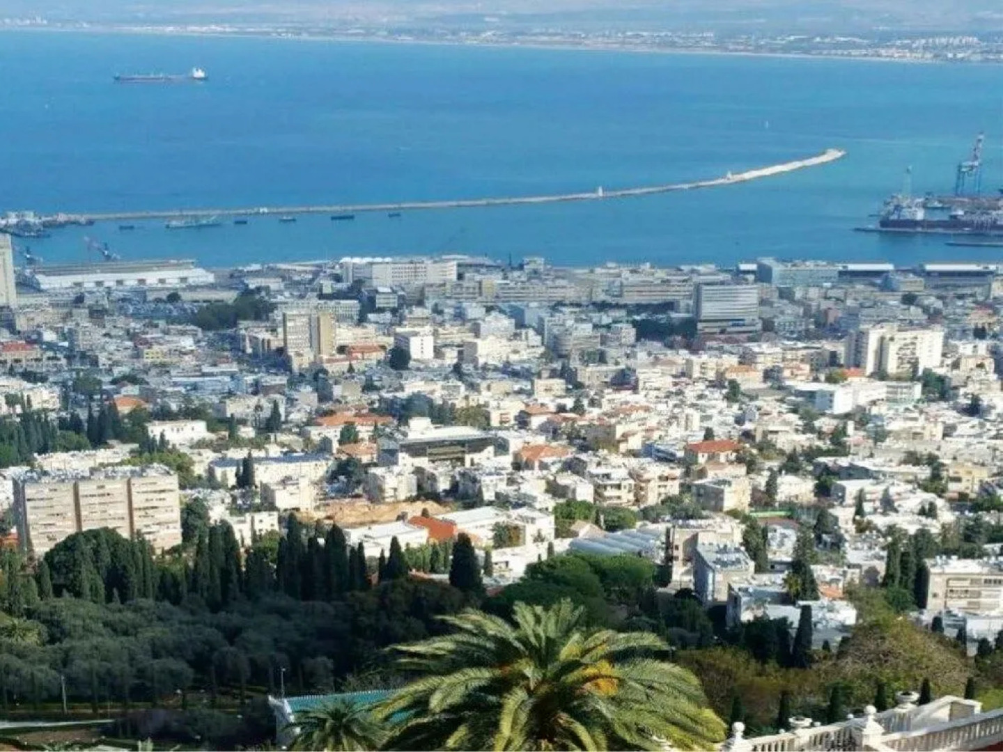 Rothschild Luxury Apartment Beautiful View Haifa Israel