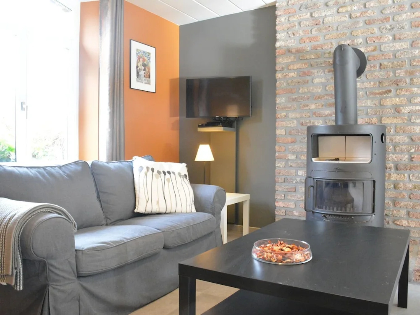 Old House in Small Hamlet, in Full Nature, With Pond, Very Calm